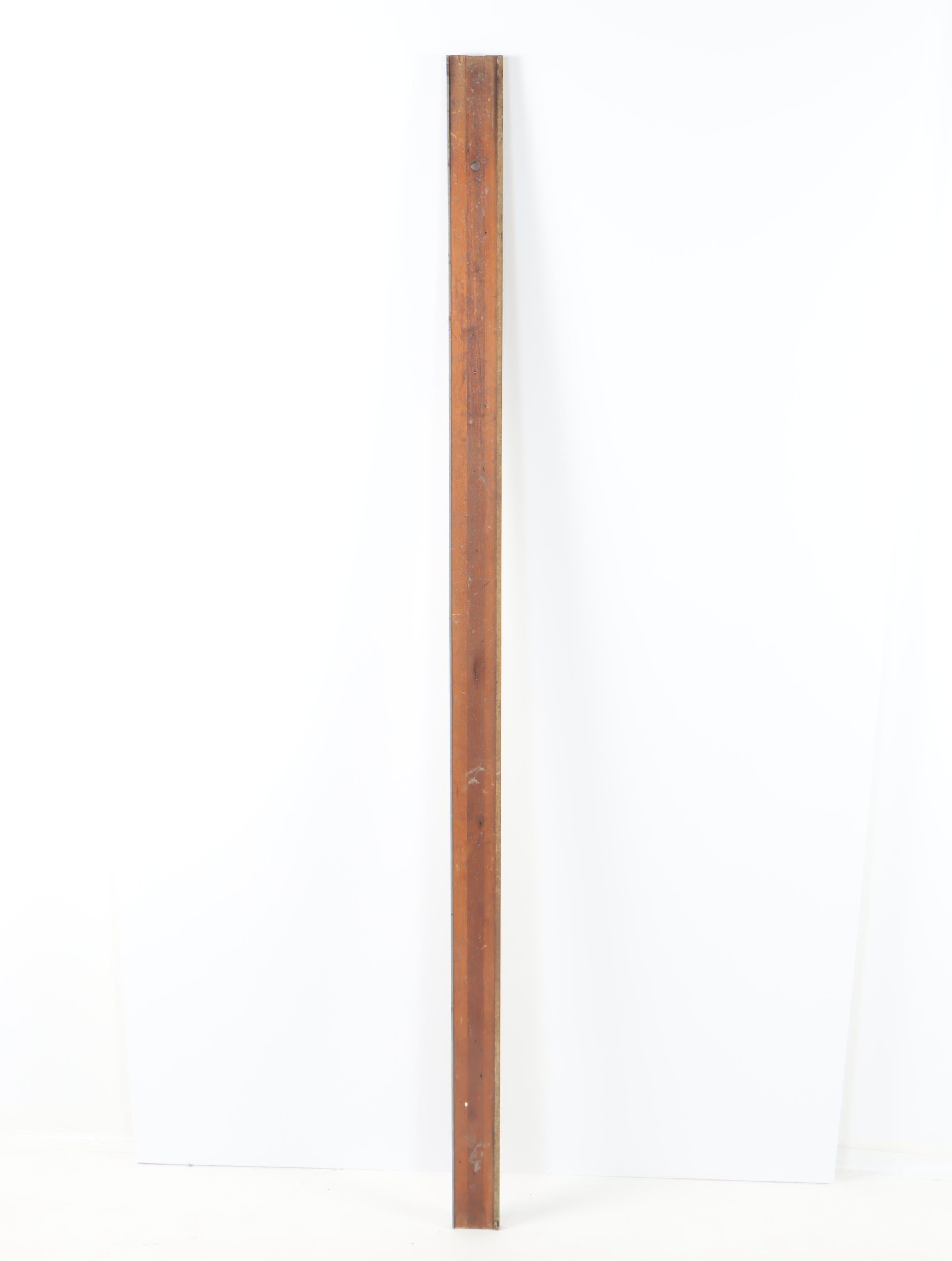 Hyco Wooden 72" Measuring Stick, Early 20th Century