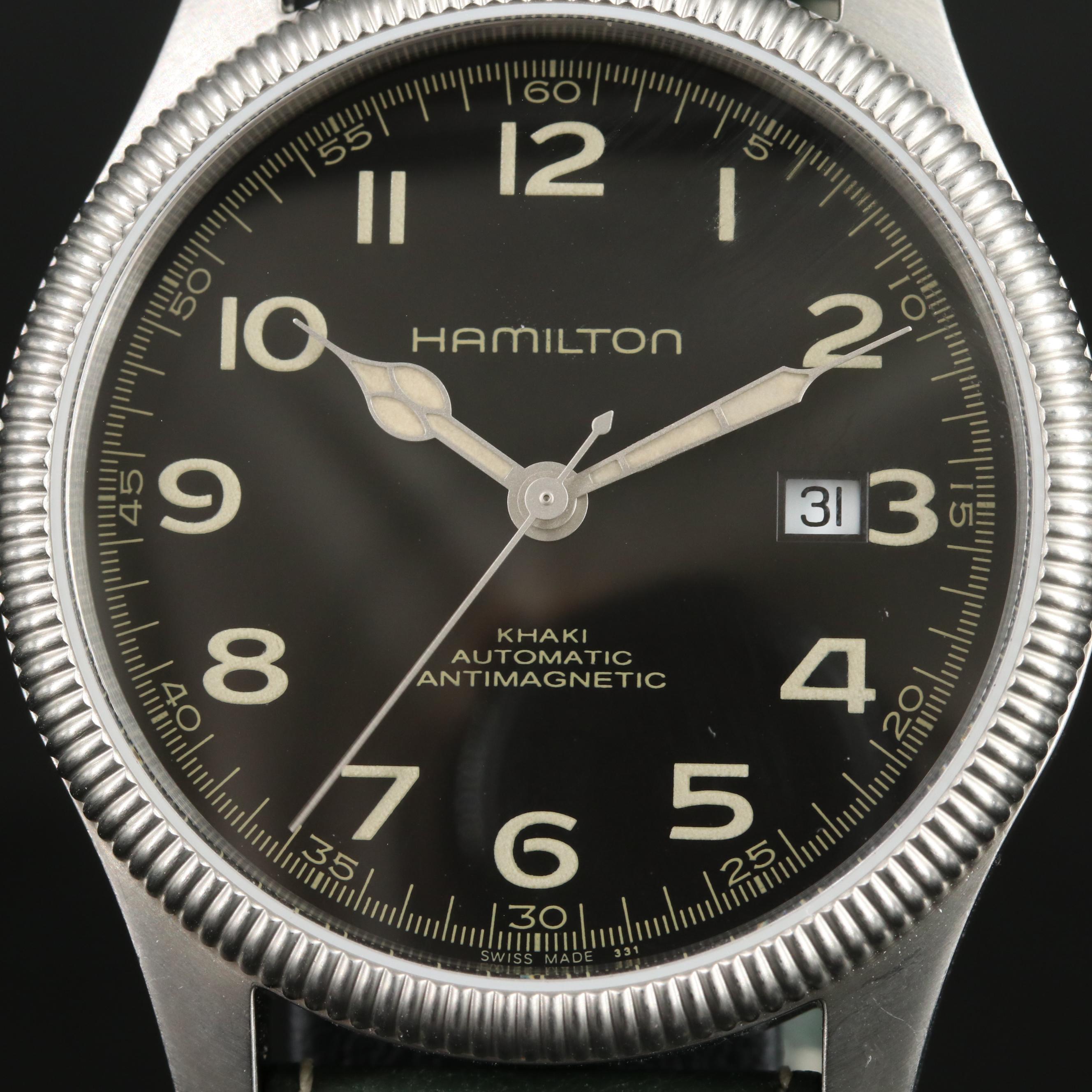 Hamilton Khaki Harrison Ford Team Earth Stainless Steel Watch