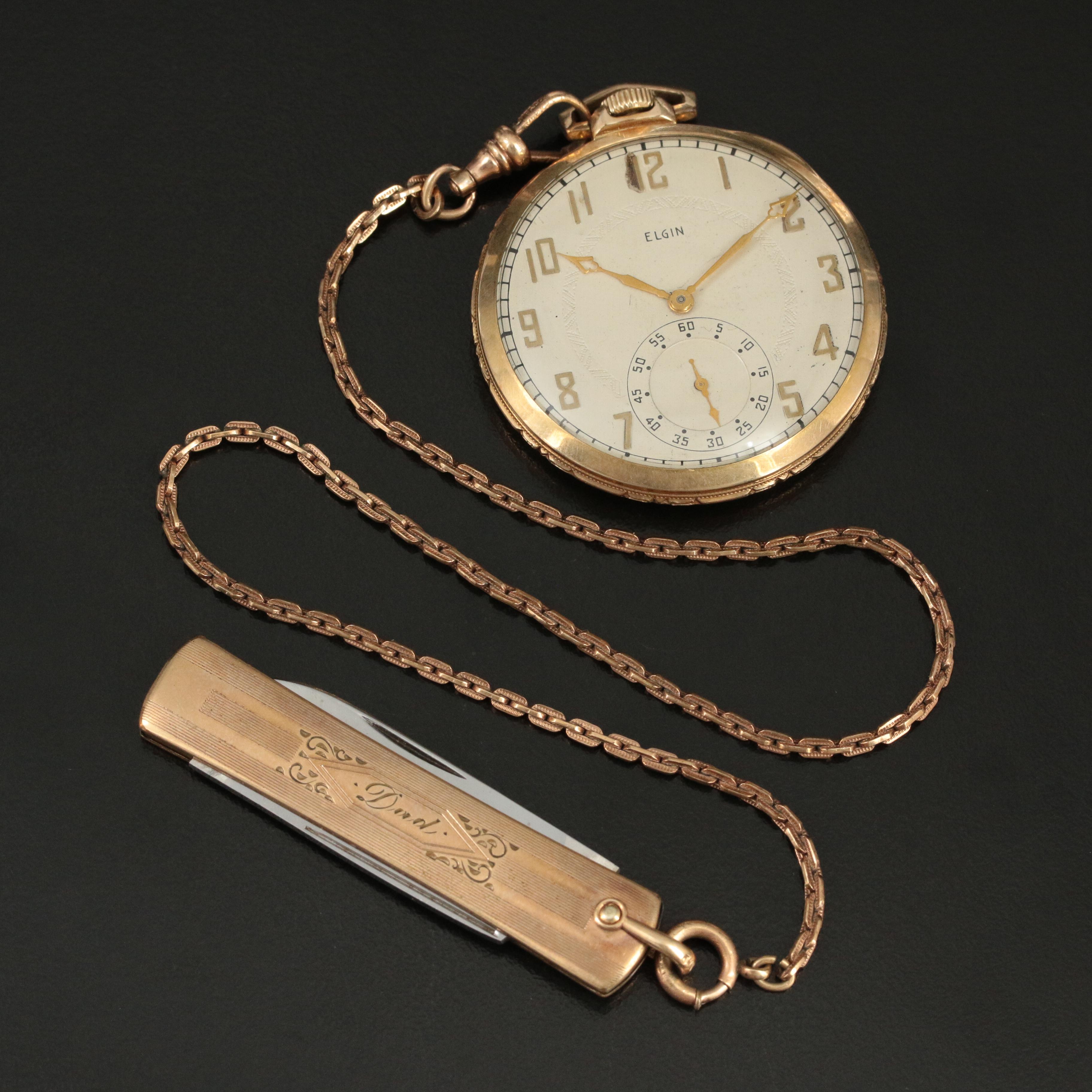 1933 Elgin Gold-Filled Pocketwatch