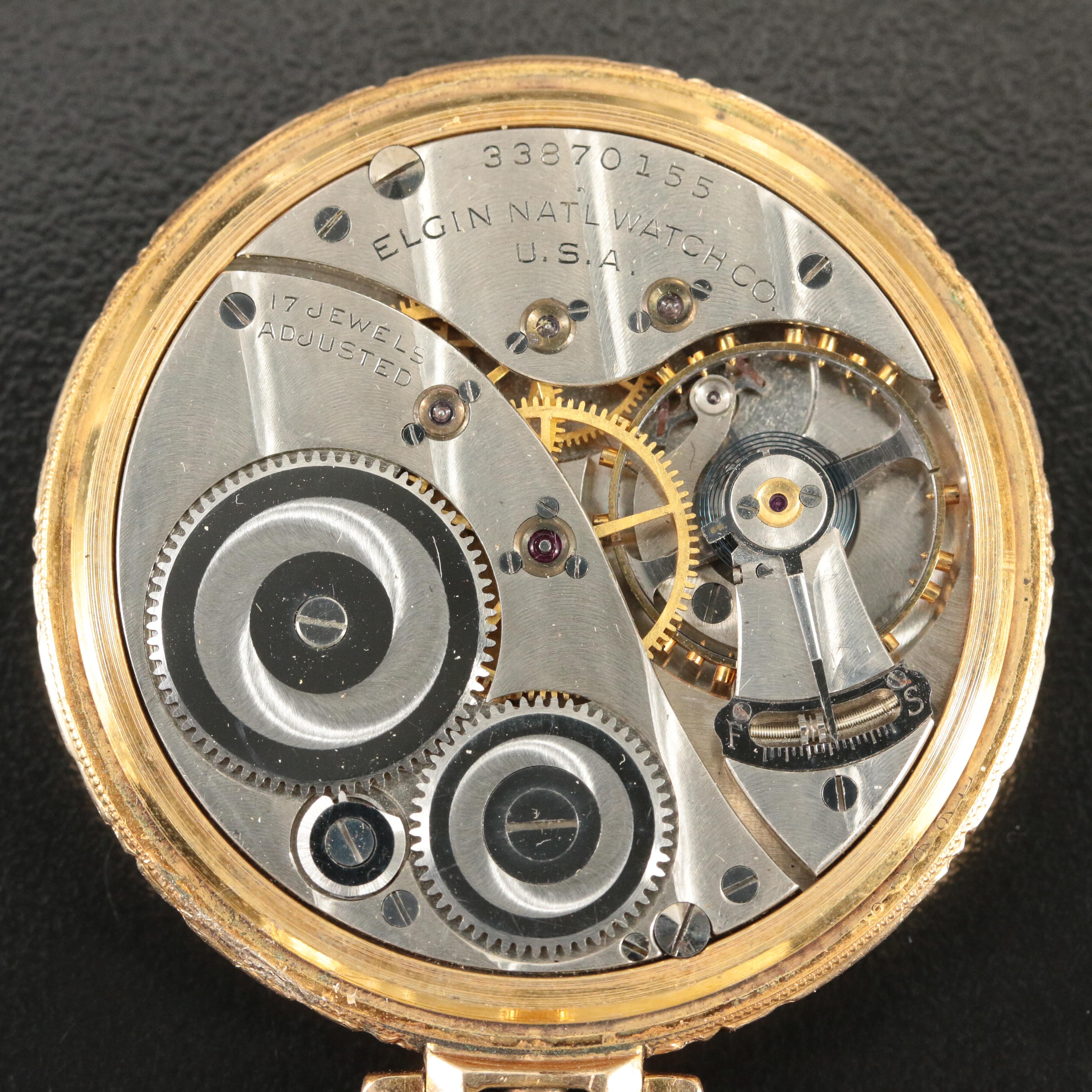 1933 Elgin Gold-Filled Pocketwatch