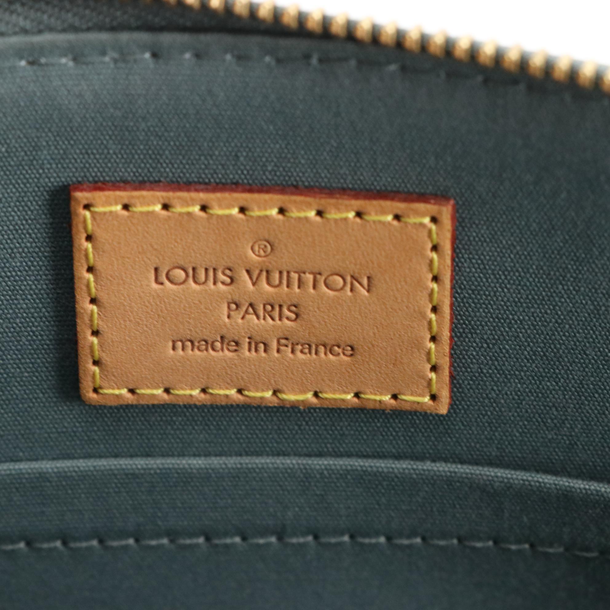 Louis Vuitton Green Monogram Vernis Sherwood Handbag