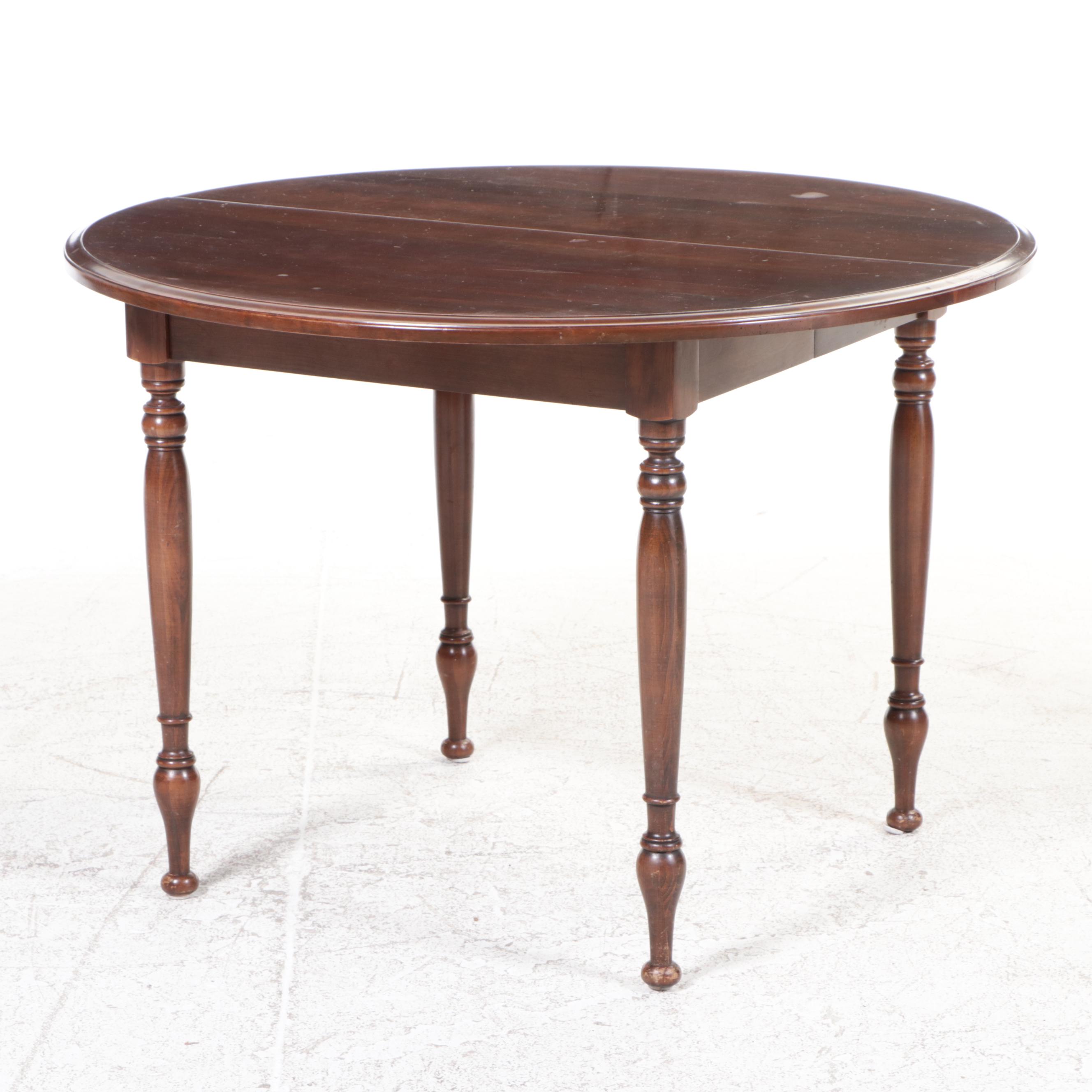 Seven-Piece Willett Colonial Style Cherrywood Dining Set