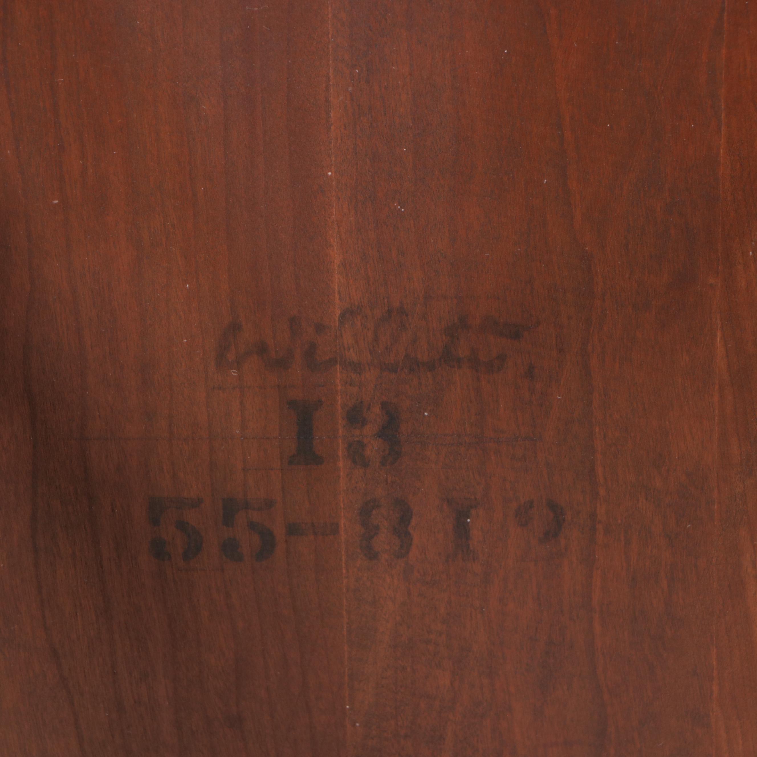 Seven-Piece Willett Colonial Style Cherrywood Dining Set