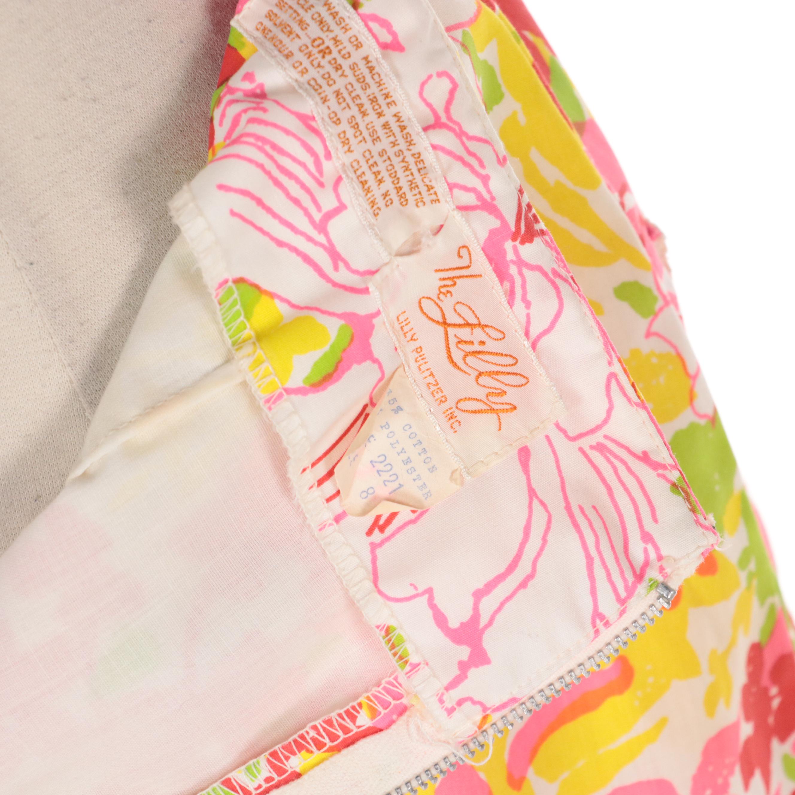 The Lilly by Lilly Pulitzer Inc. Printed Cotton and Polyester Blend Skirt