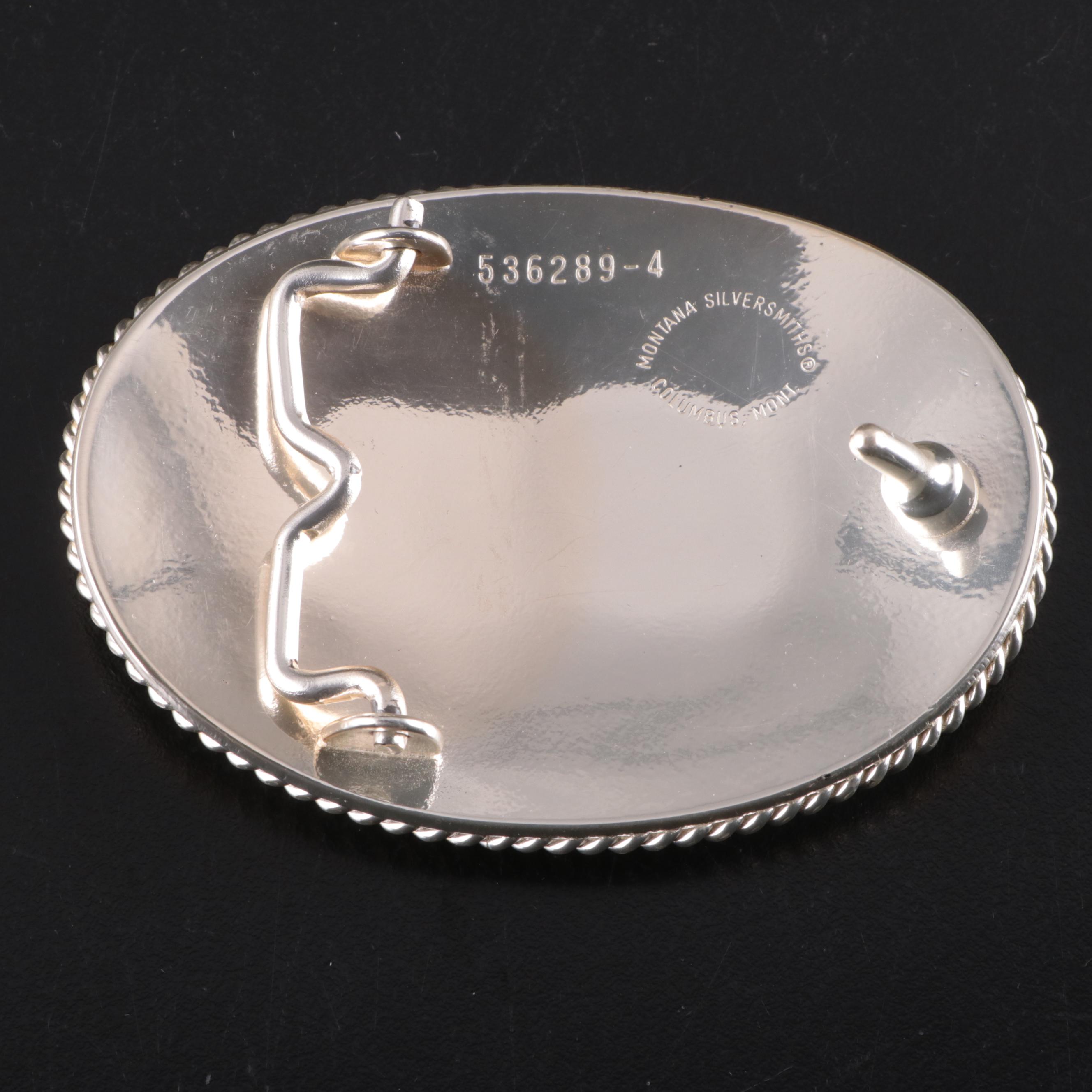 Montana Silversmiths Cattle Drive Belt Buckle