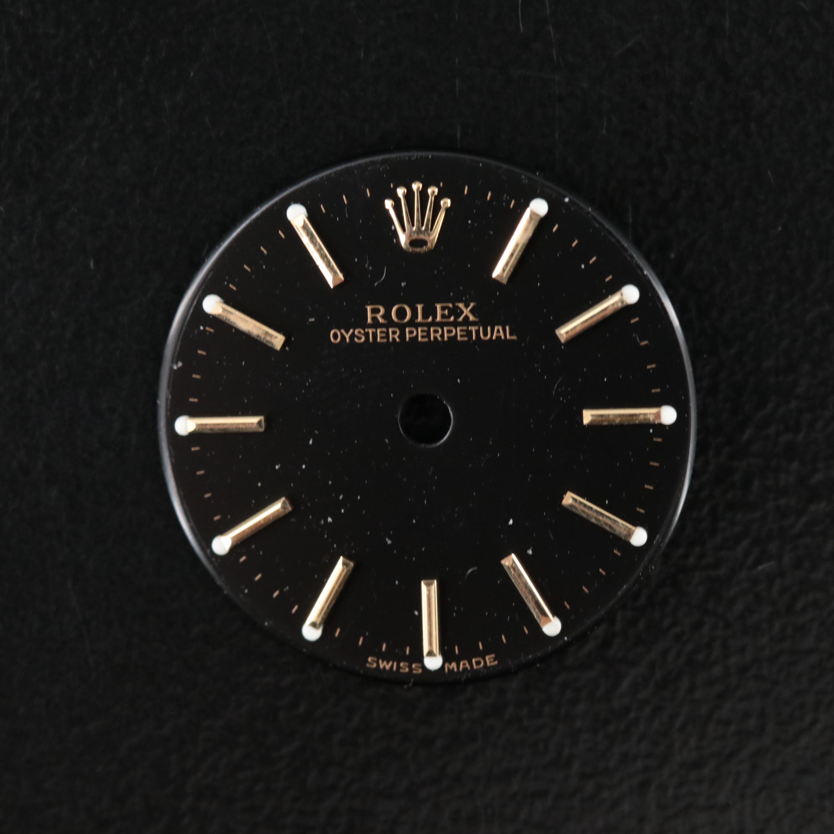 Two Rolex Watch Dials