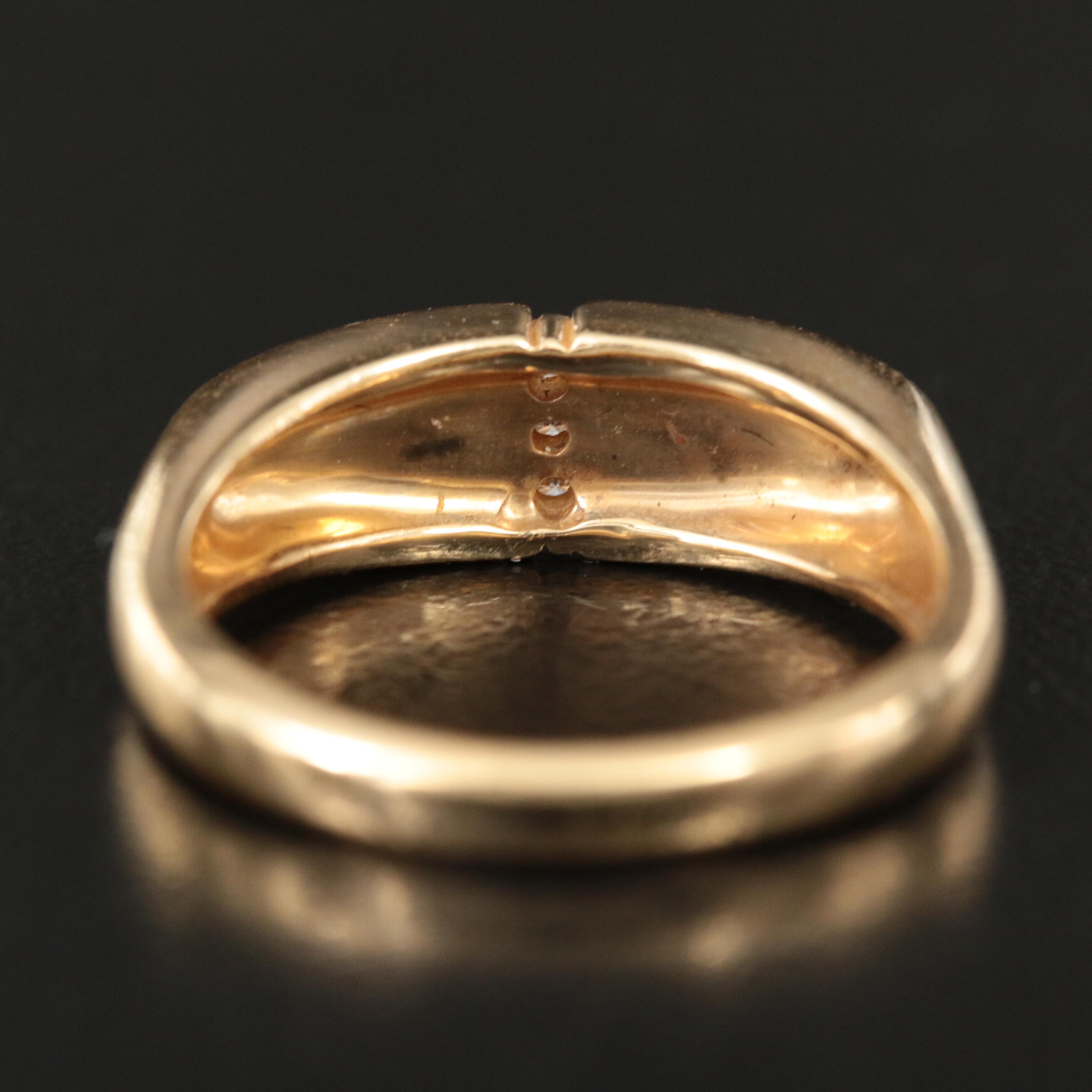 Kabana 14K Opal Ring with Diamond Accents