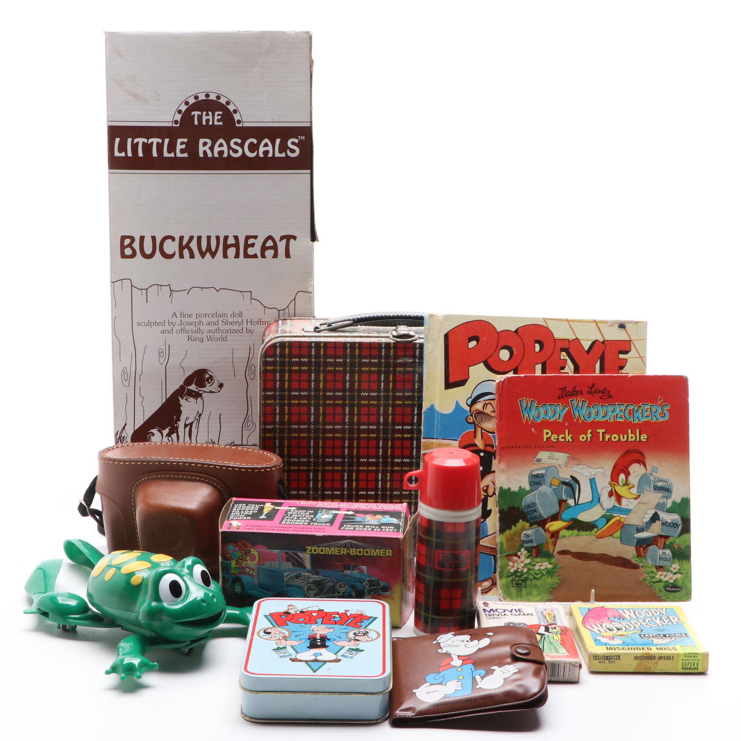 The Little Rascals "Buckwheat" Porcelain Doll and More