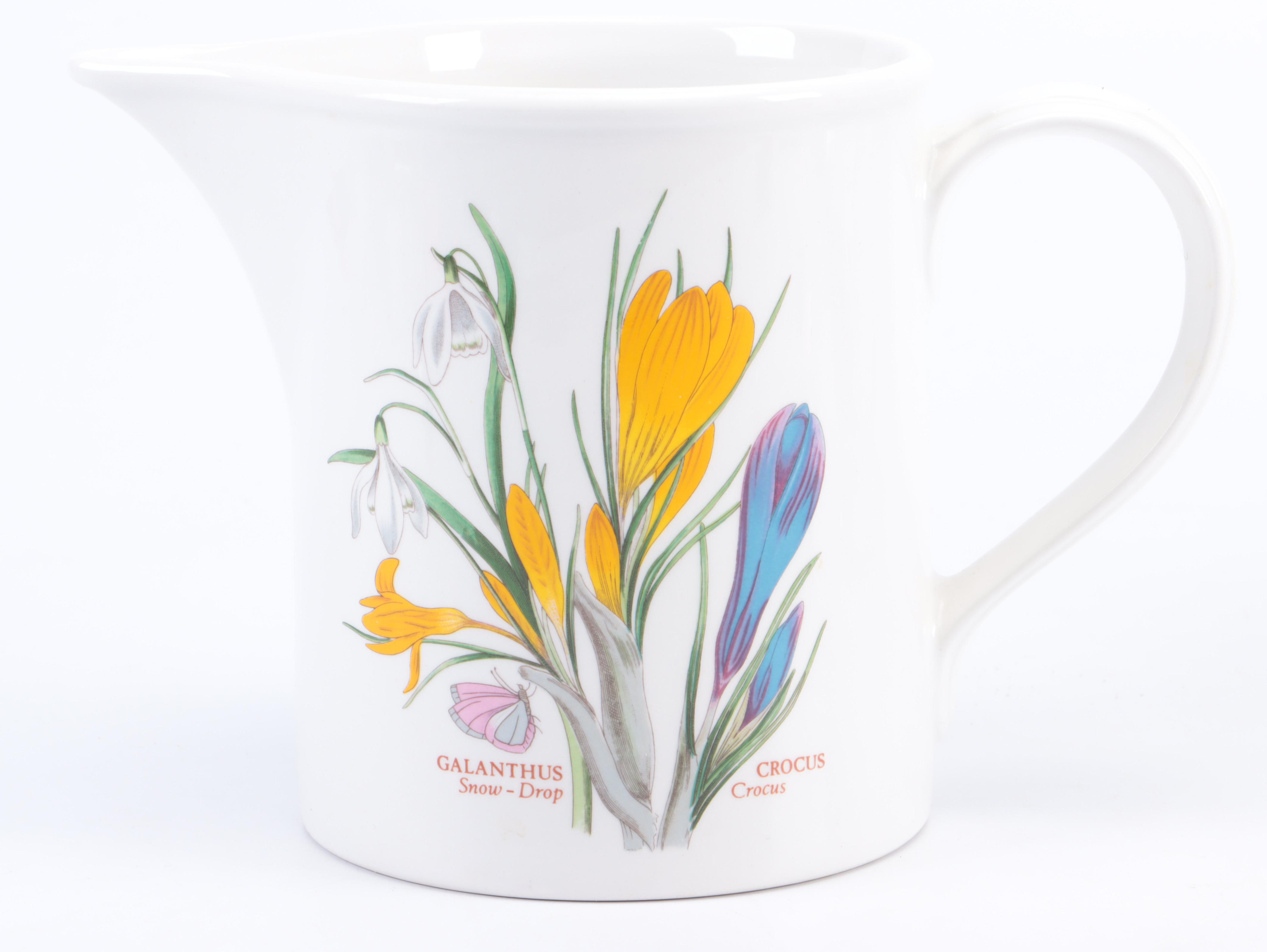 Portmeirion "Botanic Garden" Pitcher with "Summer Garland" Teapot and More