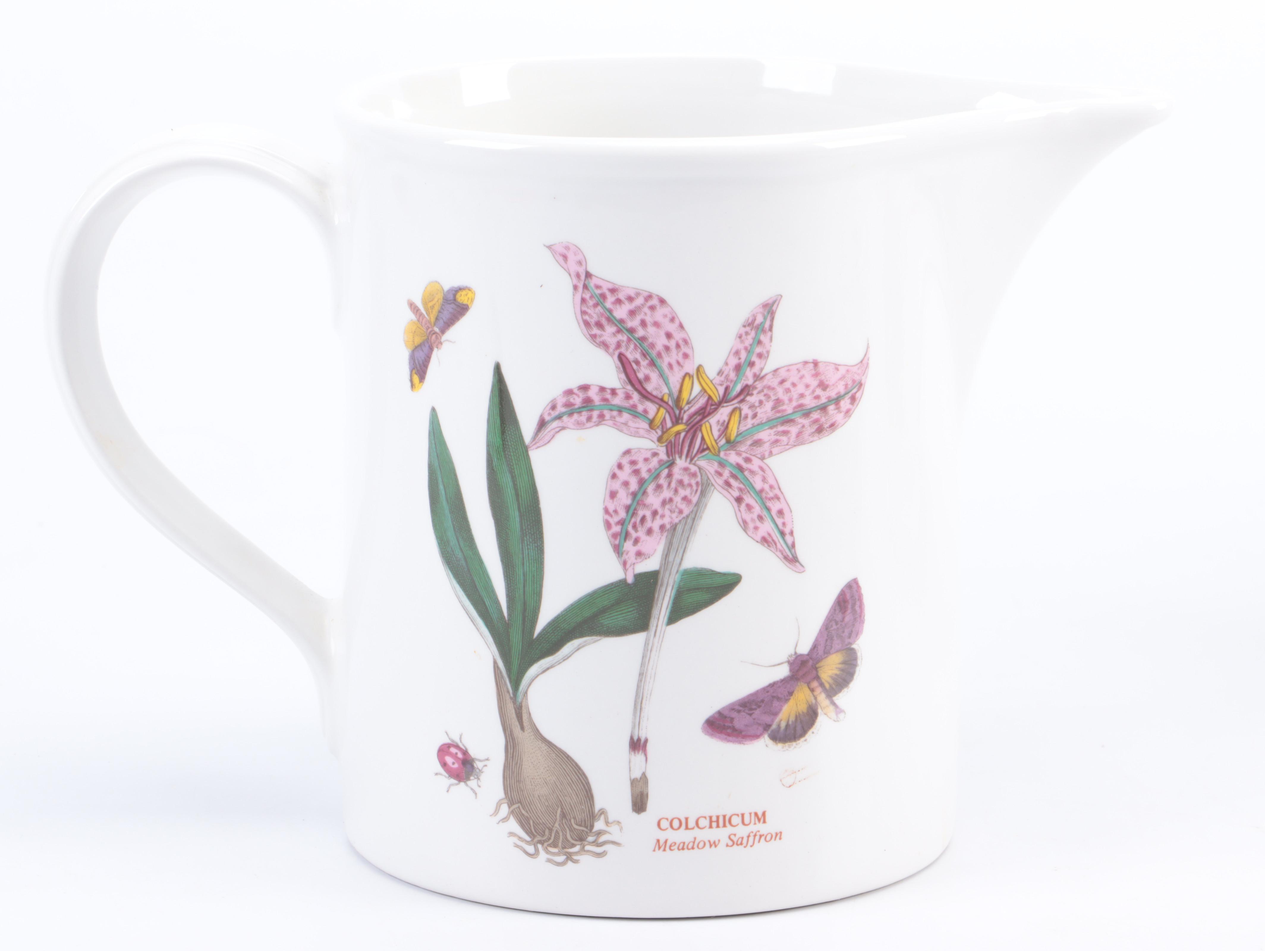 Portmeirion "Botanic Garden" Pitcher with "Summer Garland" Teapot and More