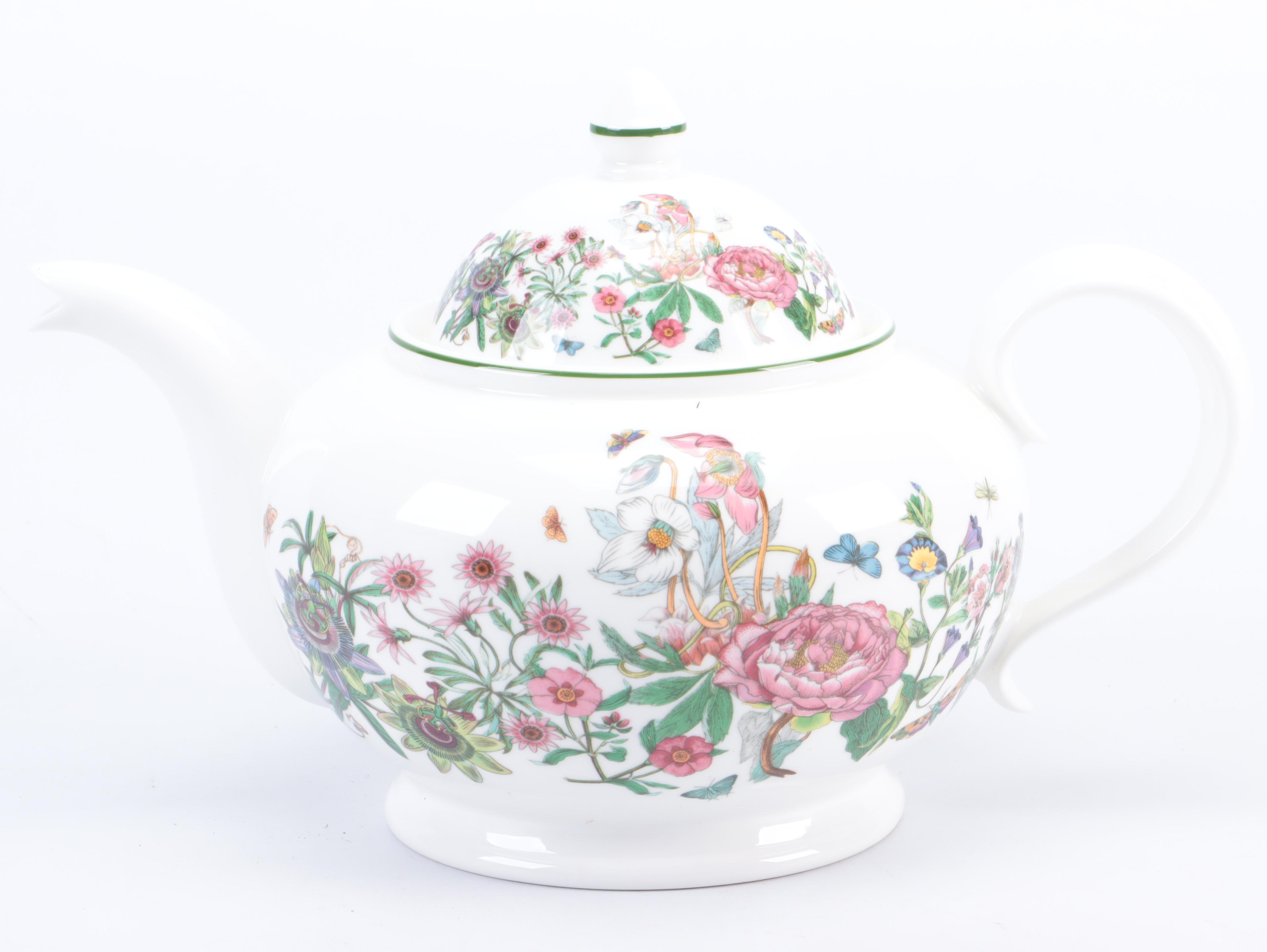 Portmeirion "Botanic Garden" Pitcher with "Summer Garland" Teapot and More