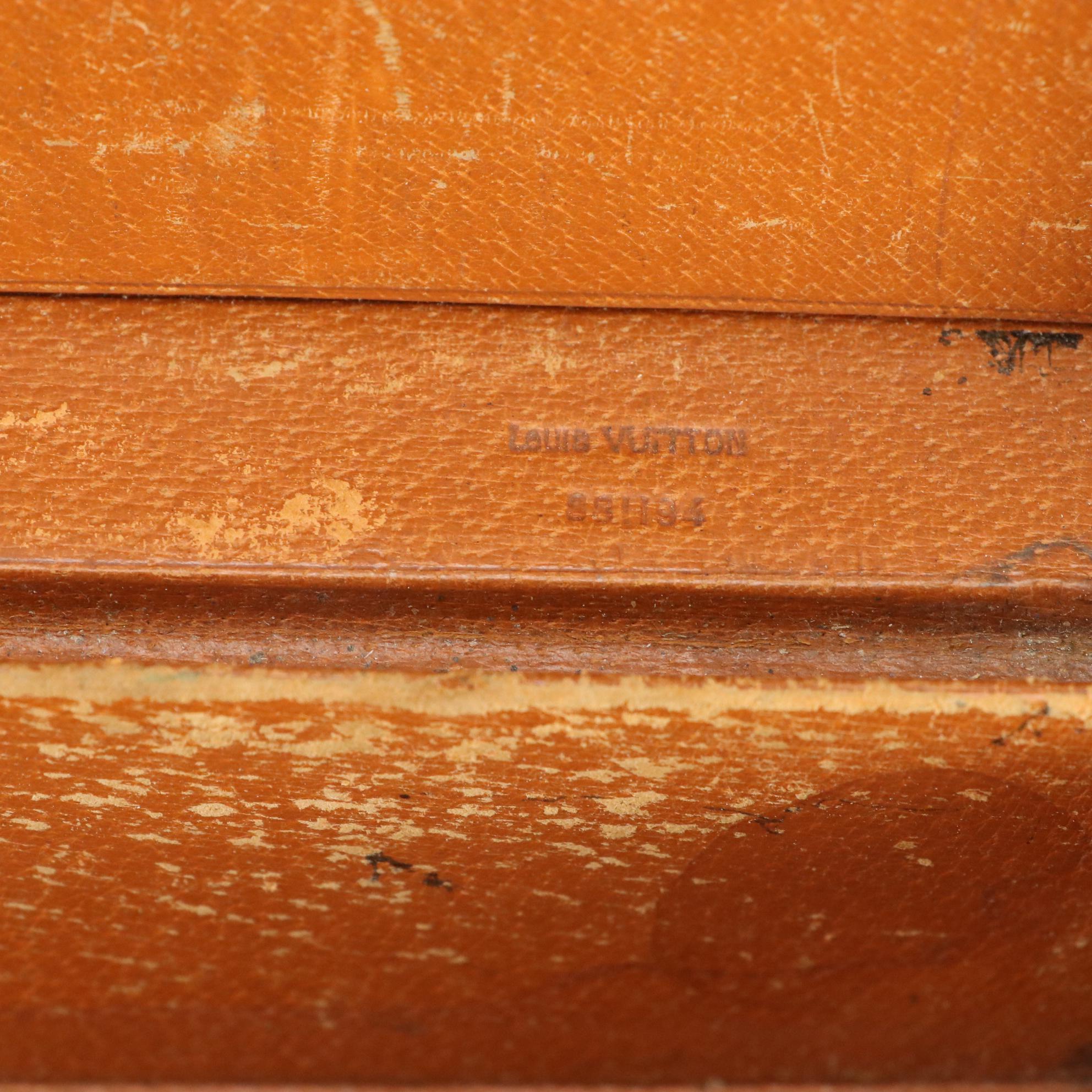 Louis Vuitton Monogram Stratos Luggage Set and Super President Small Case, 1970s