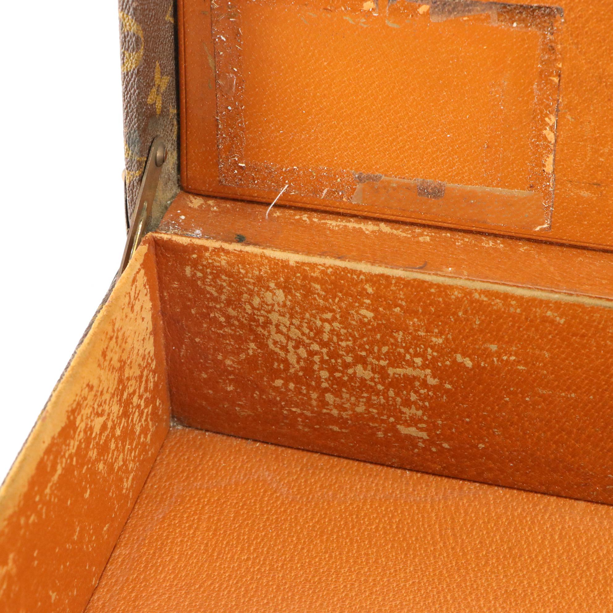 Louis Vuitton Monogram Stratos Luggage Set and Super President Small Case, 1970s