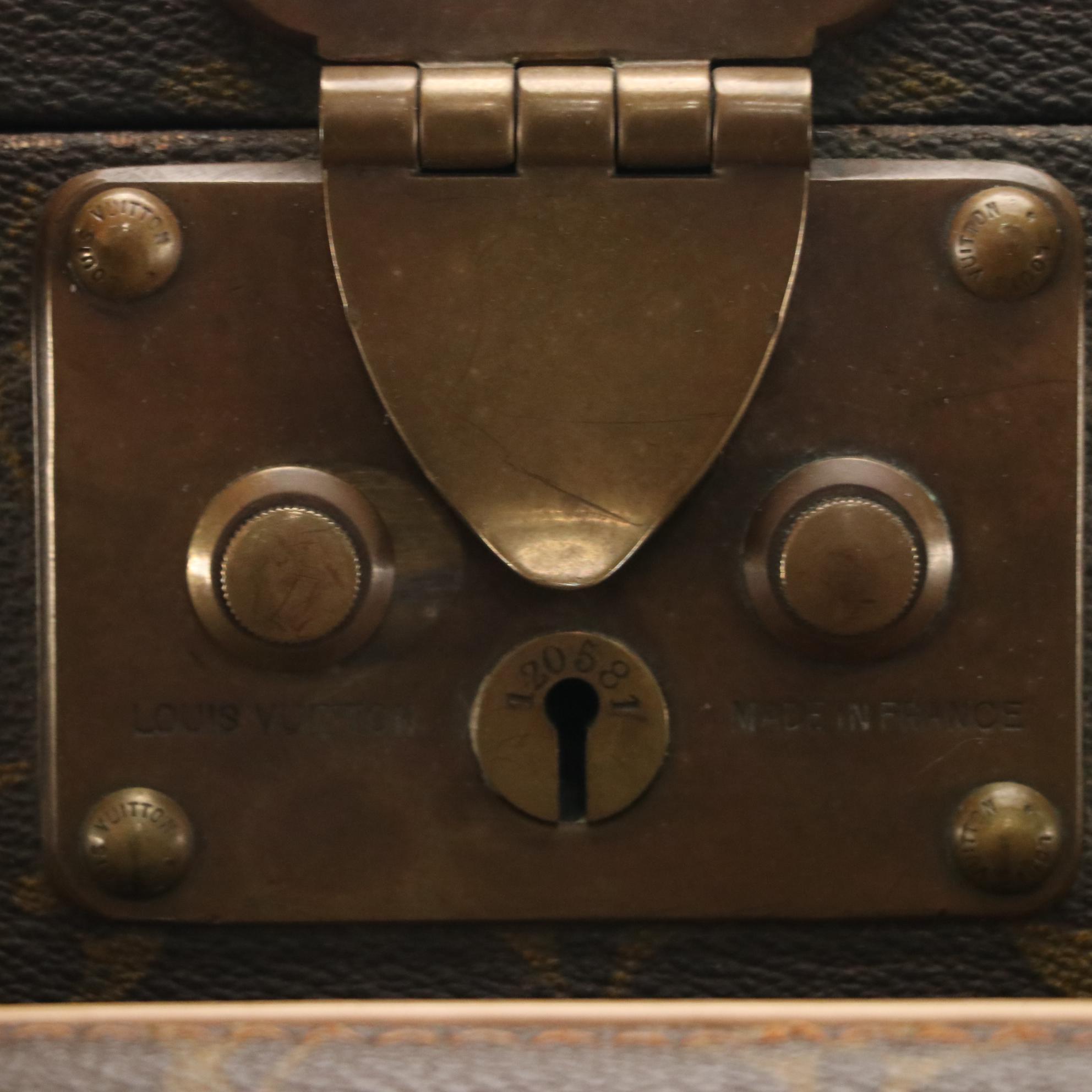 Louis Vuitton Monogram Stratos Luggage Set and Super President Small Case, 1970s