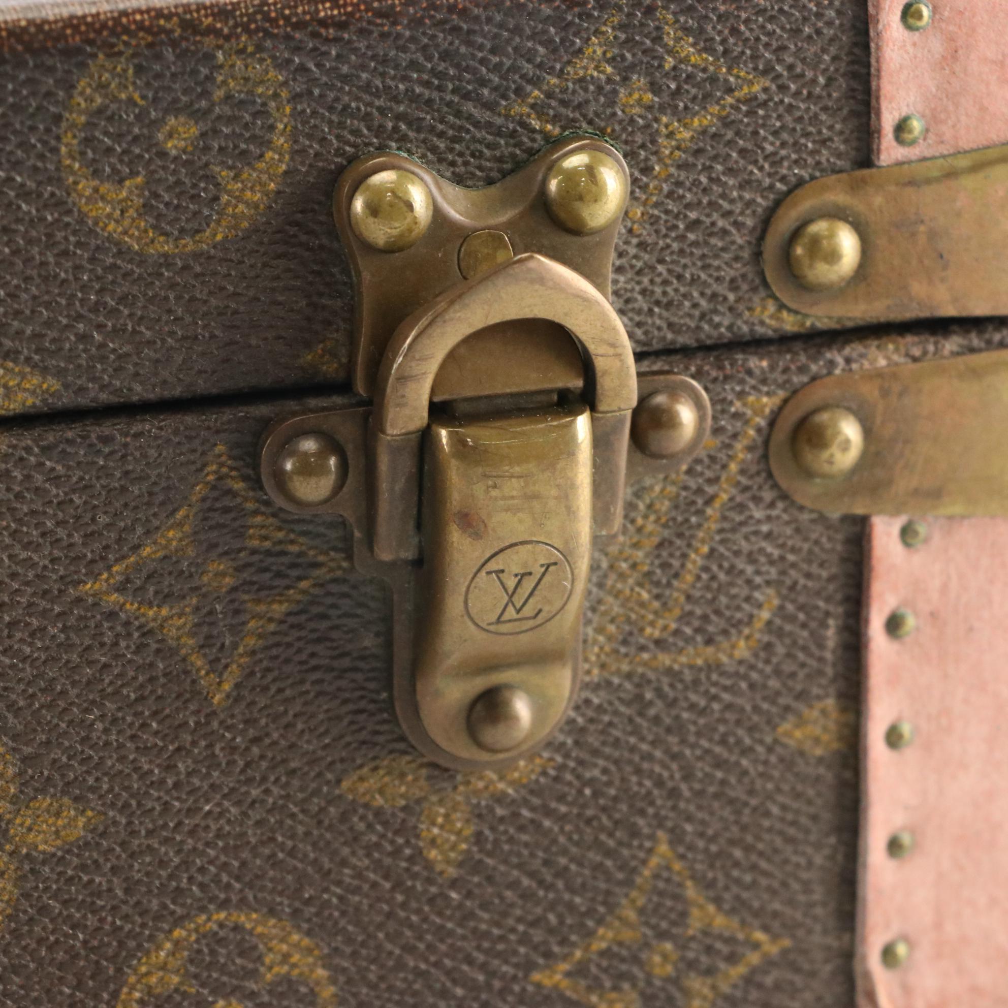 Louis Vuitton Monogram Stratos Luggage Set and Super President Small Case, 1970s