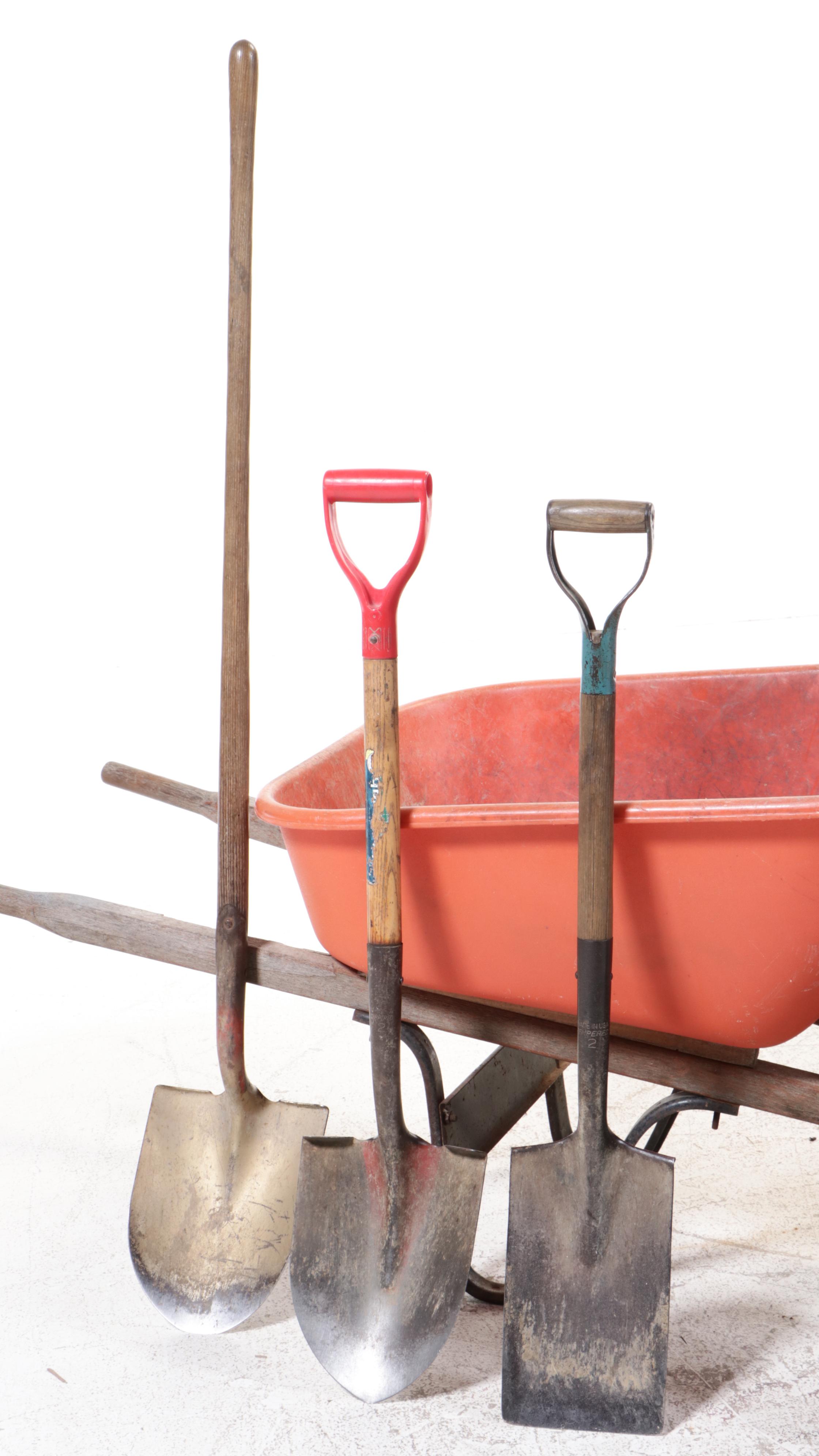 Vigoro 4300 Seed Spreader with Garden Tool Collection