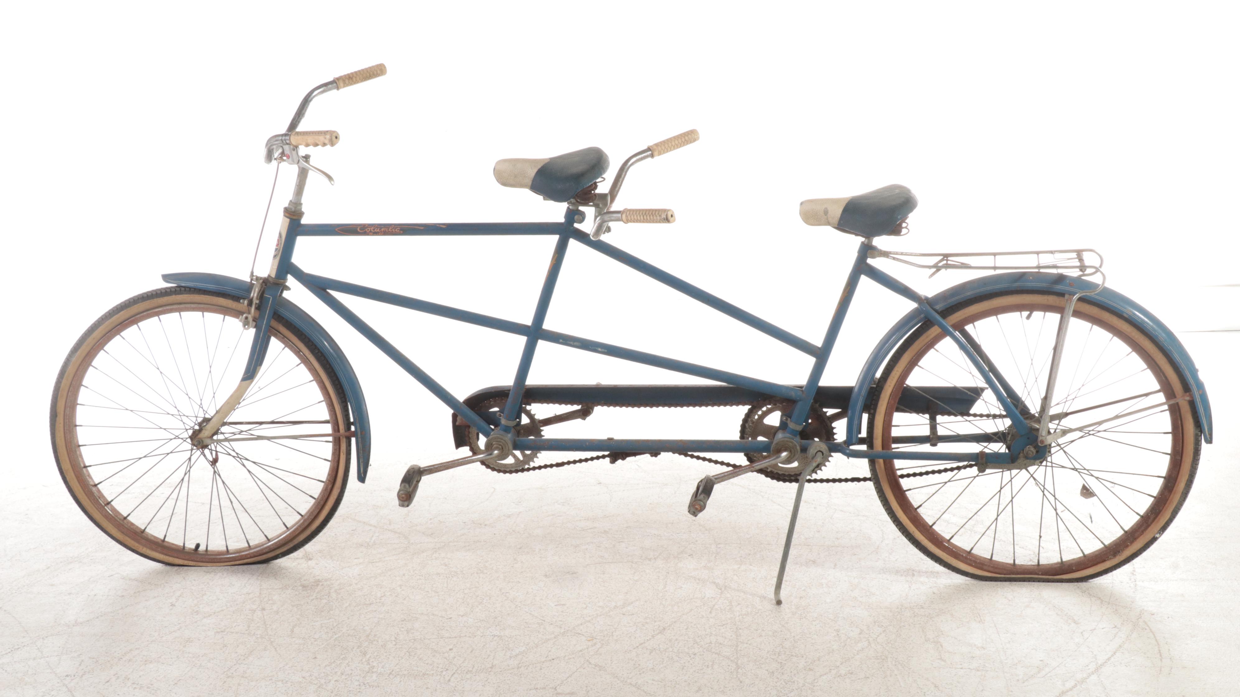 Columbia Tandem Bicycle, Mid-20th Century