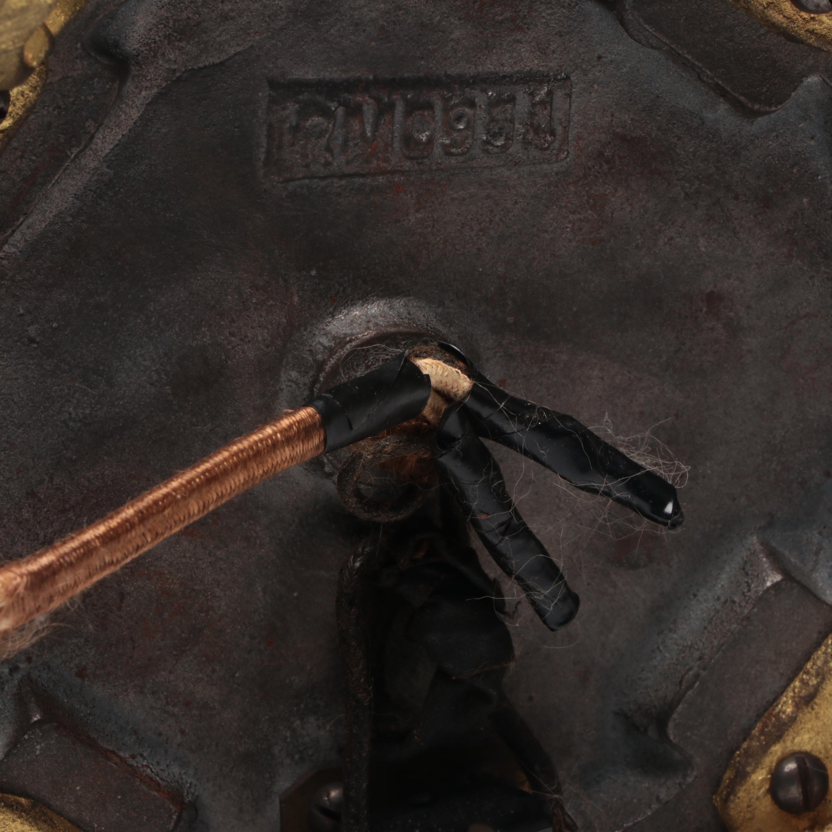 Durand Art Nouveau Studio Glass Table Lamp, Early 20th C