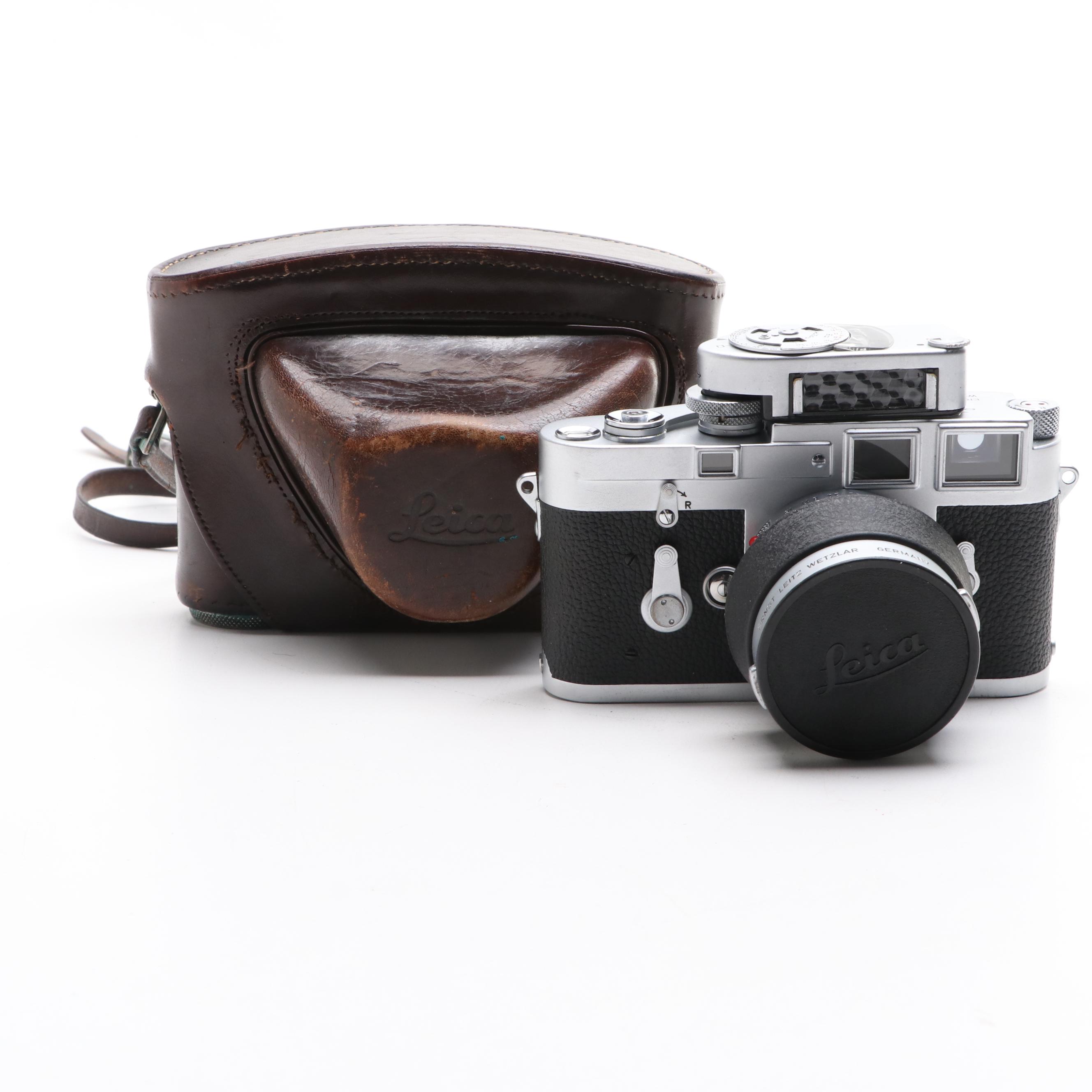Leica-Meter MC SLR Camera with Leather Case