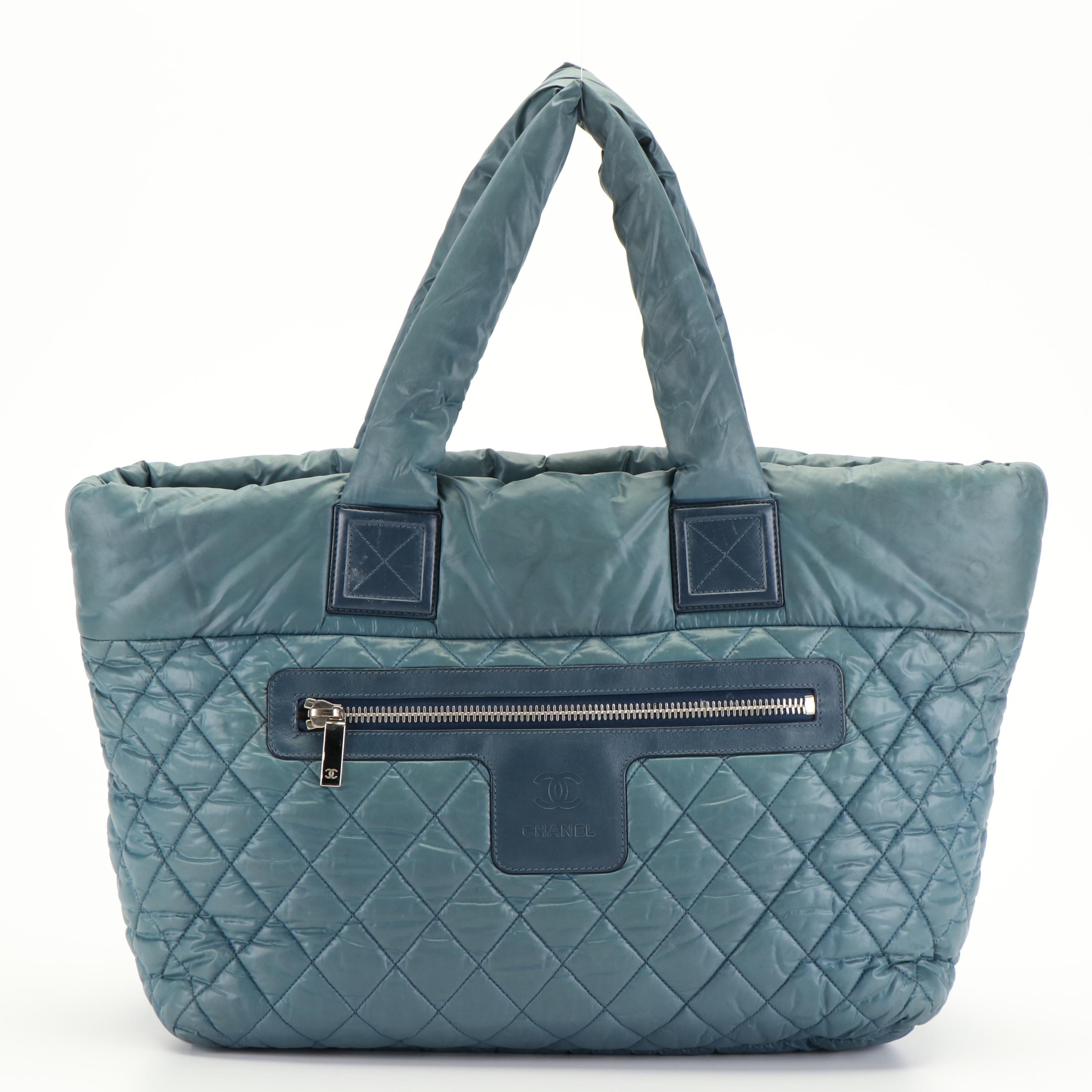 Chanel Coco Cocoon  Quilted Nylon Zipped Tote Bag