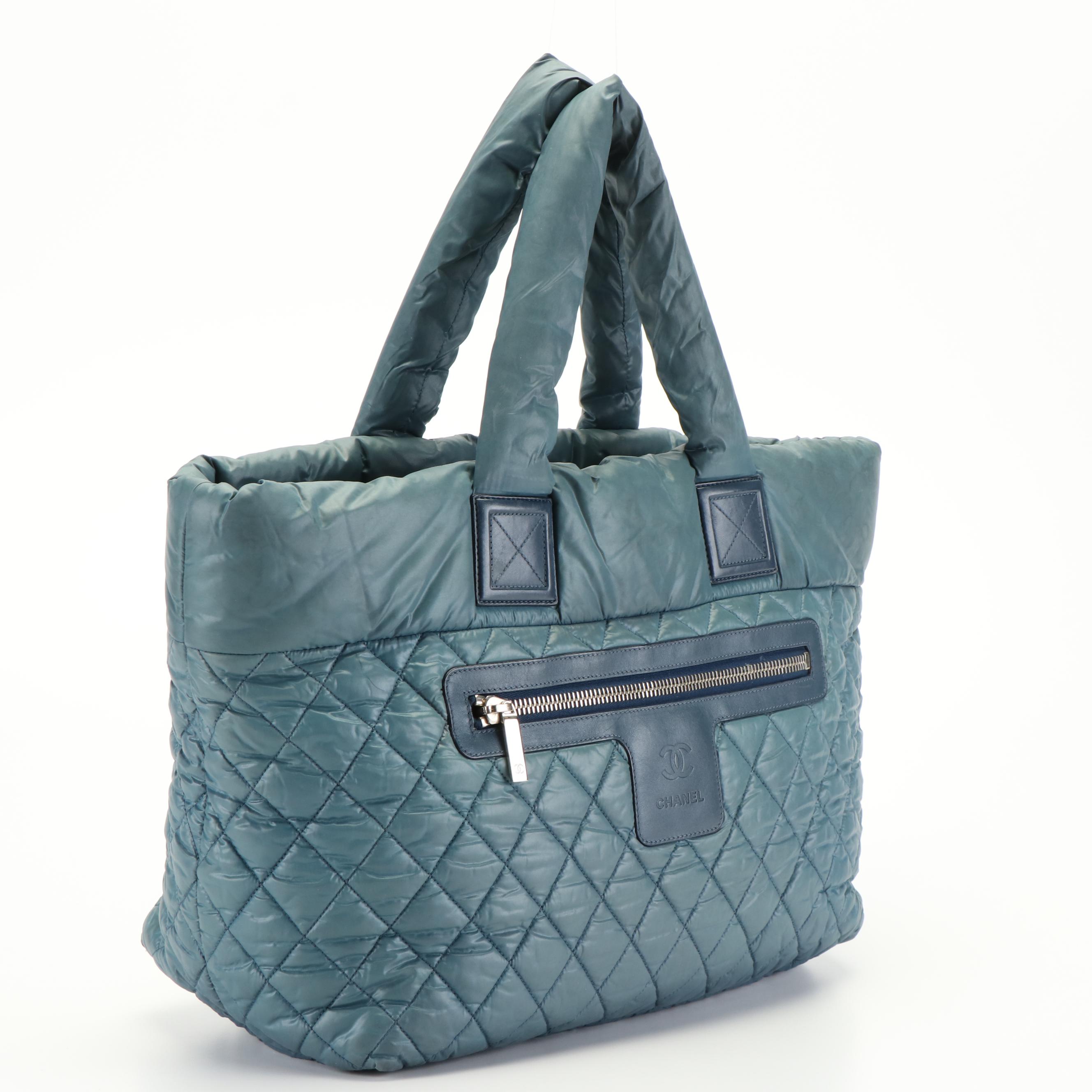 Chanel Coco Cocoon  Quilted Nylon Zipped Tote Bag