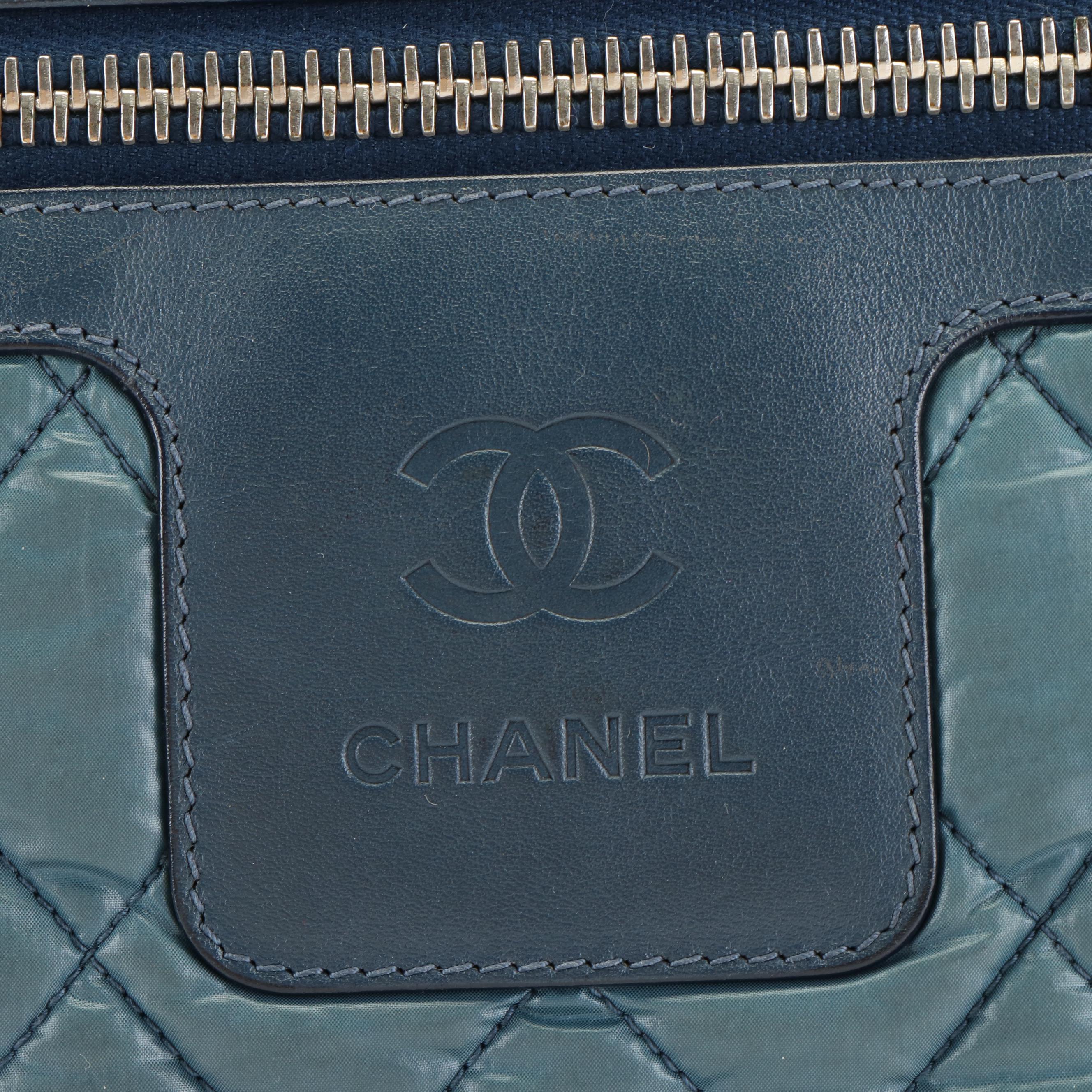Chanel Coco Cocoon  Quilted Nylon Zipped Tote Bag