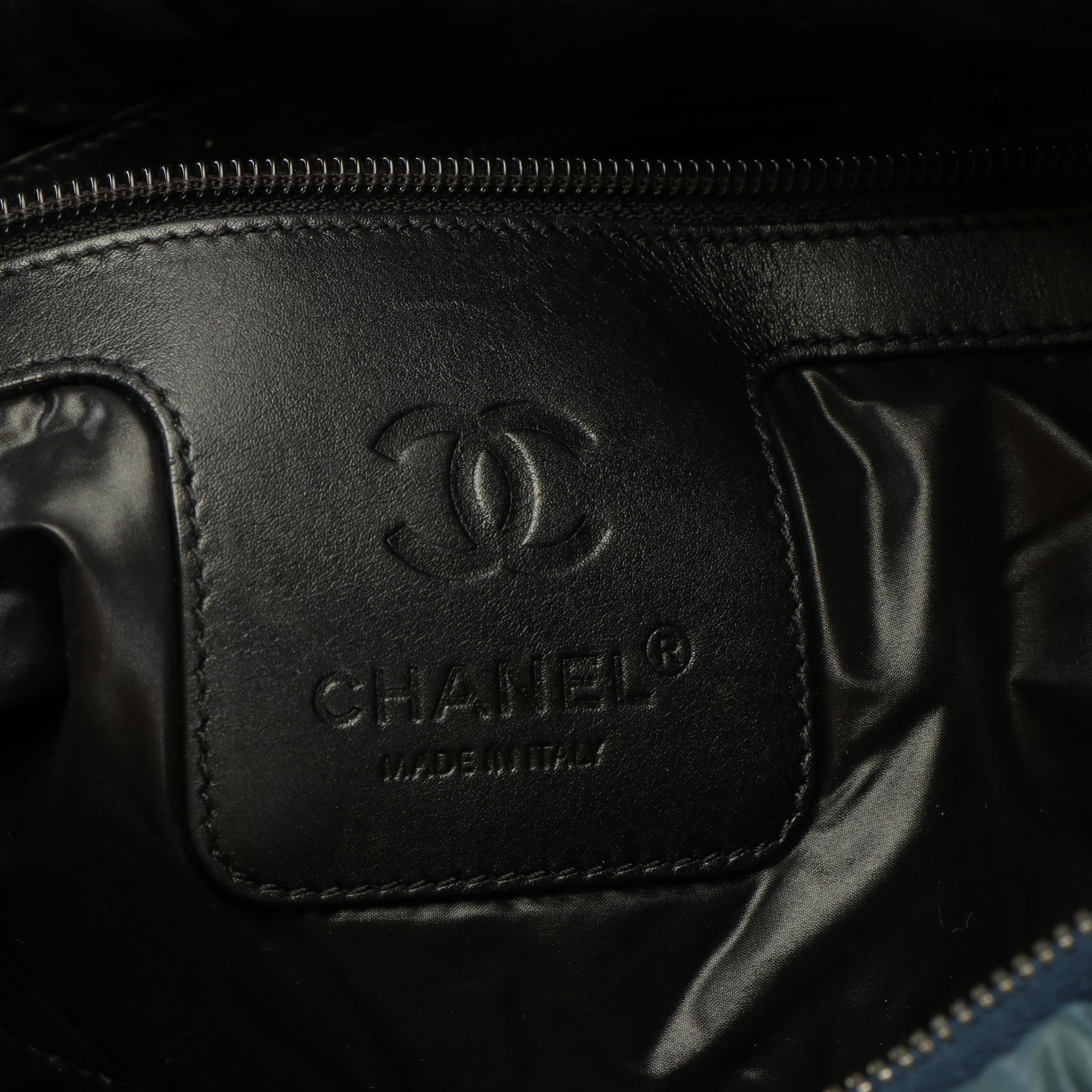 Chanel Coco Cocoon  Quilted Nylon Zipped Tote Bag