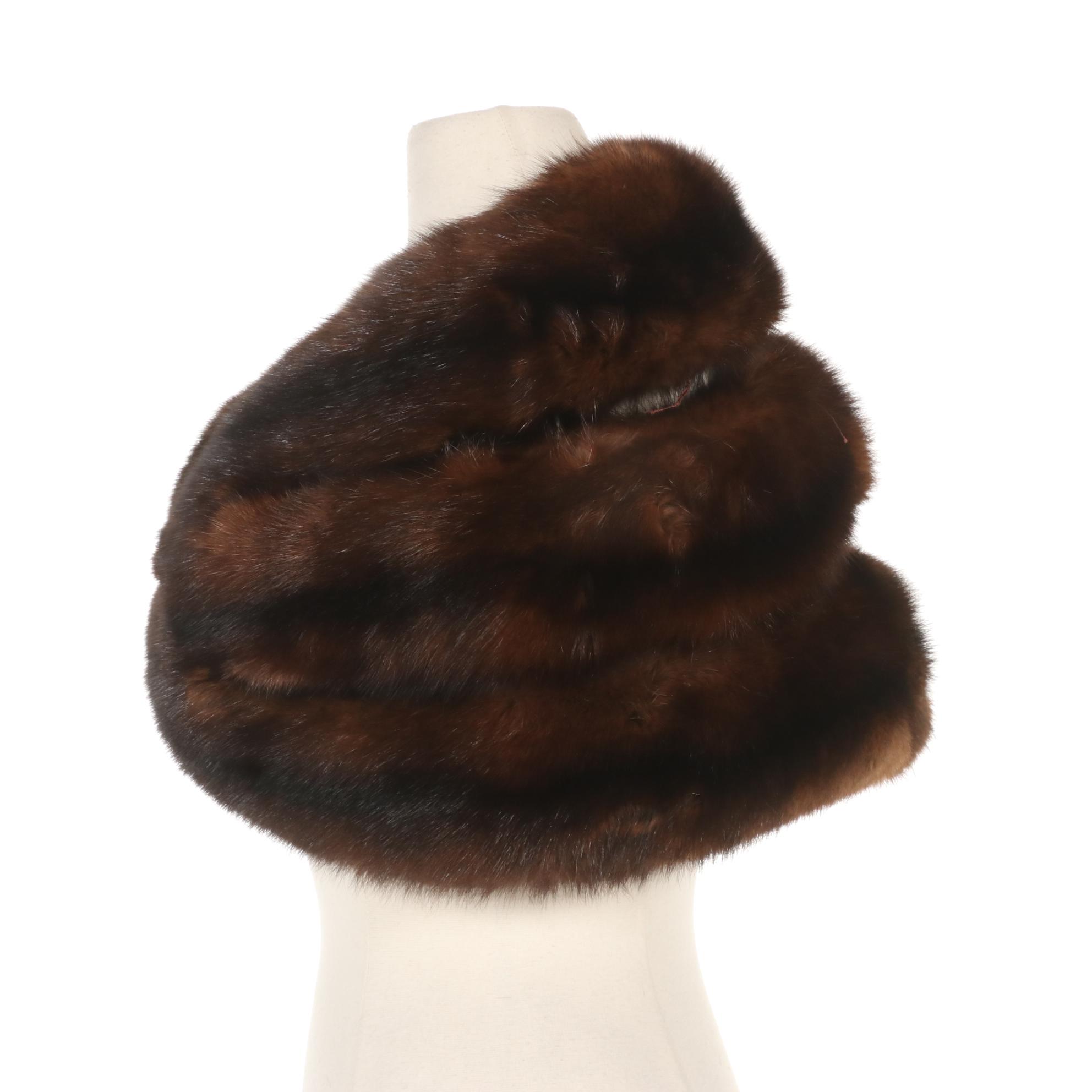 Russian Sable Fur Stole