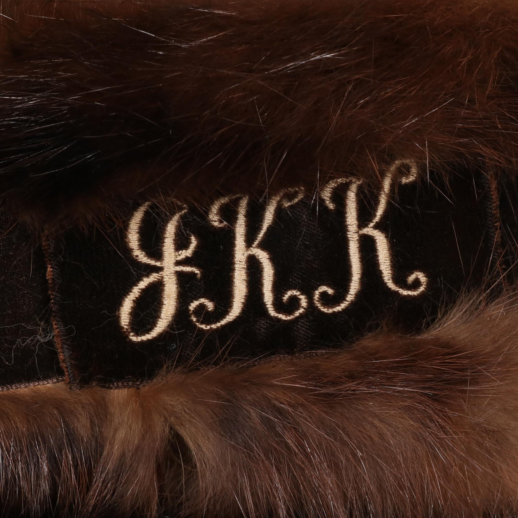 Russian Sable Fur Stole