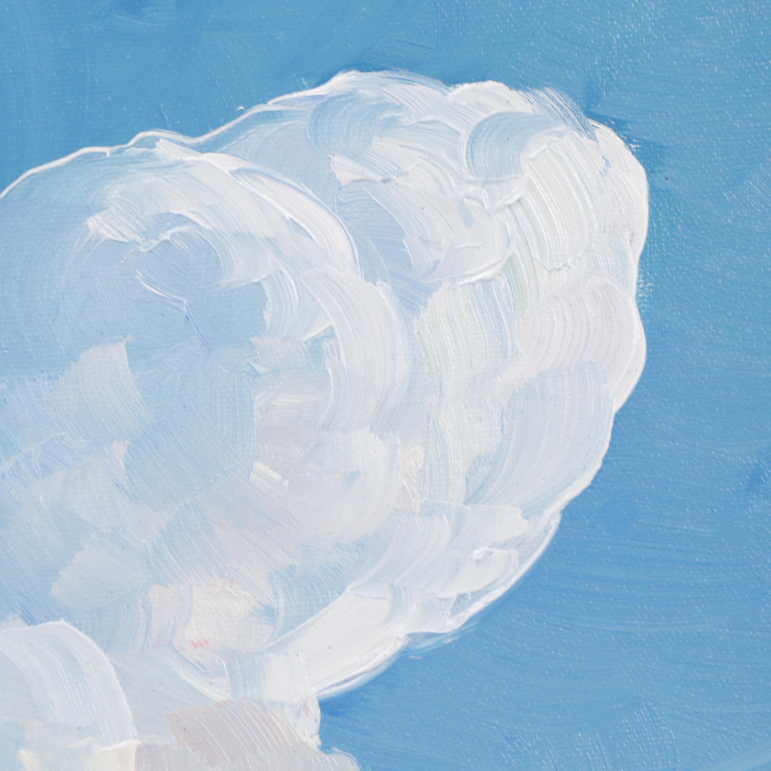 William Hawkins River and Cloud Landscape Oil Painting, 2023