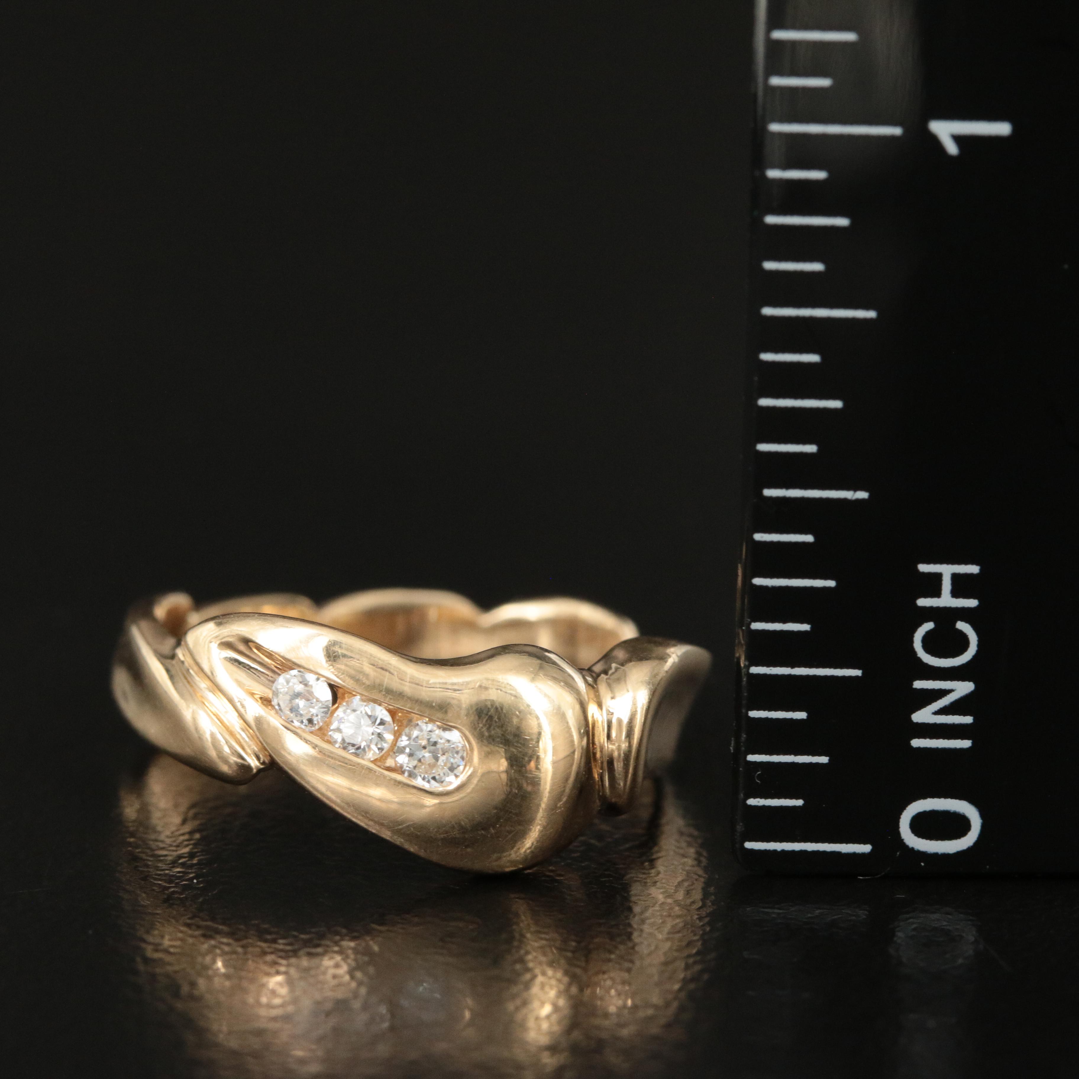 14K 0.15 CTW Diamond Ring