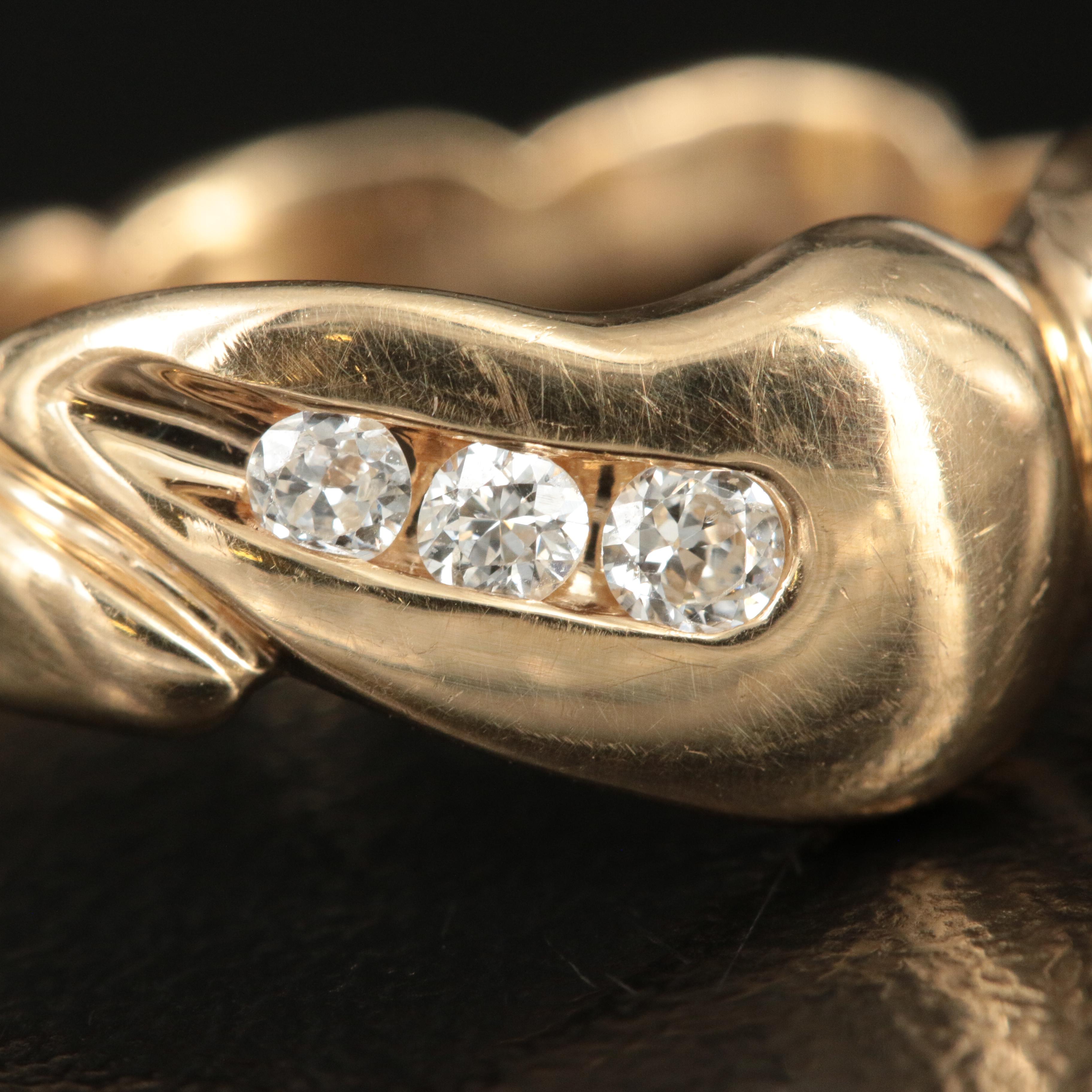 14K 0.15 CTW Diamond Ring