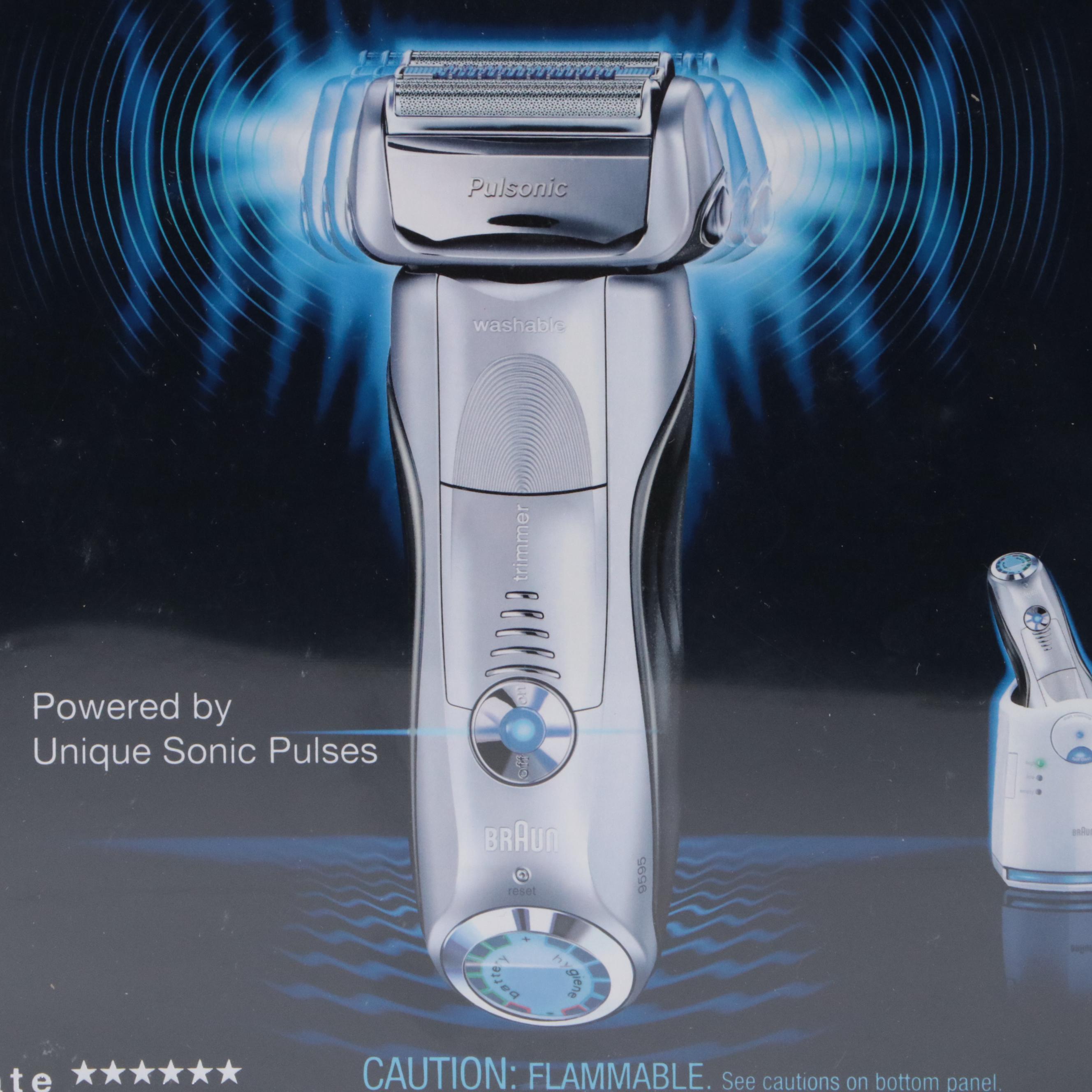 Braun Model 9595 Pulsonic Shaver