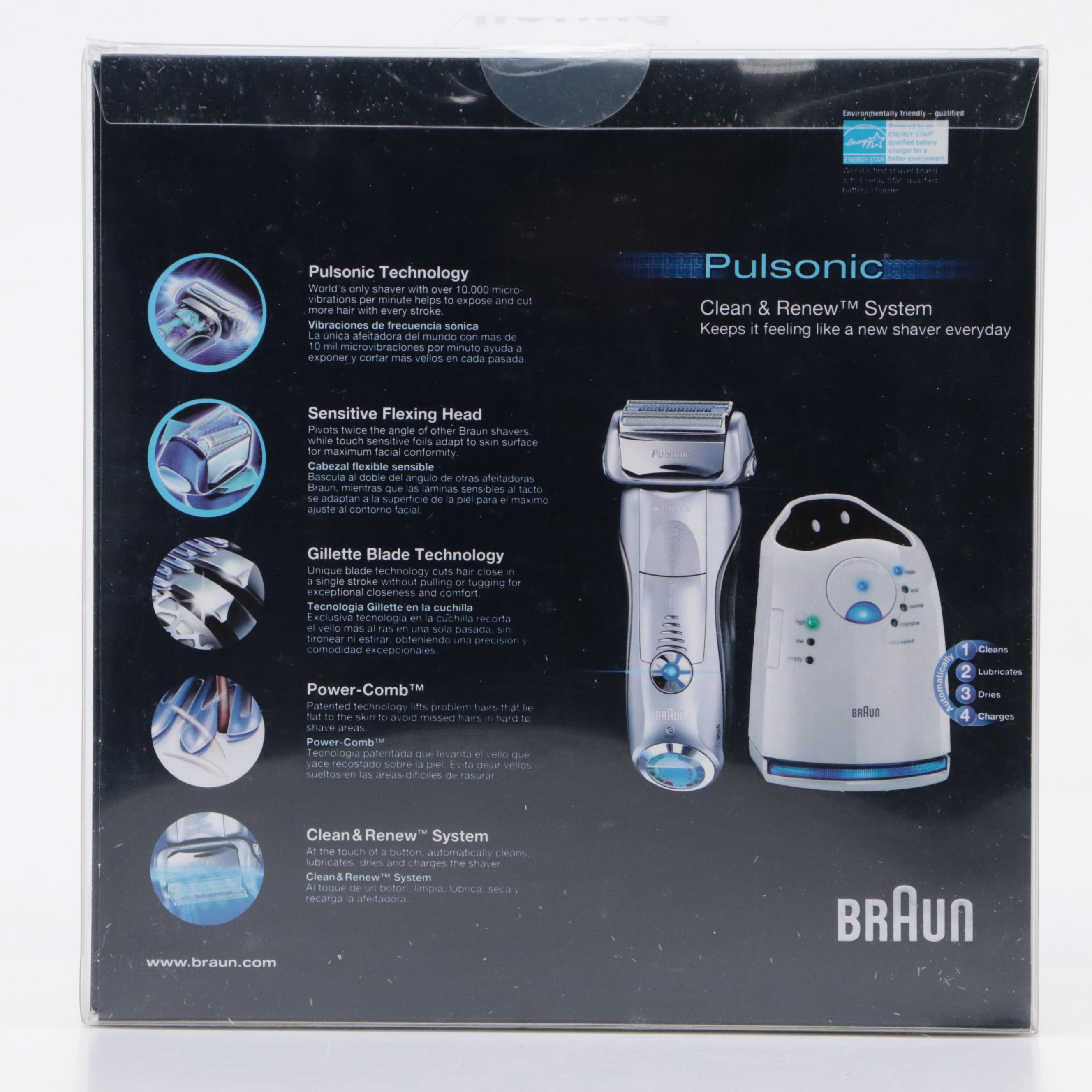 Braun Model 9595 Pulsonic Shaver