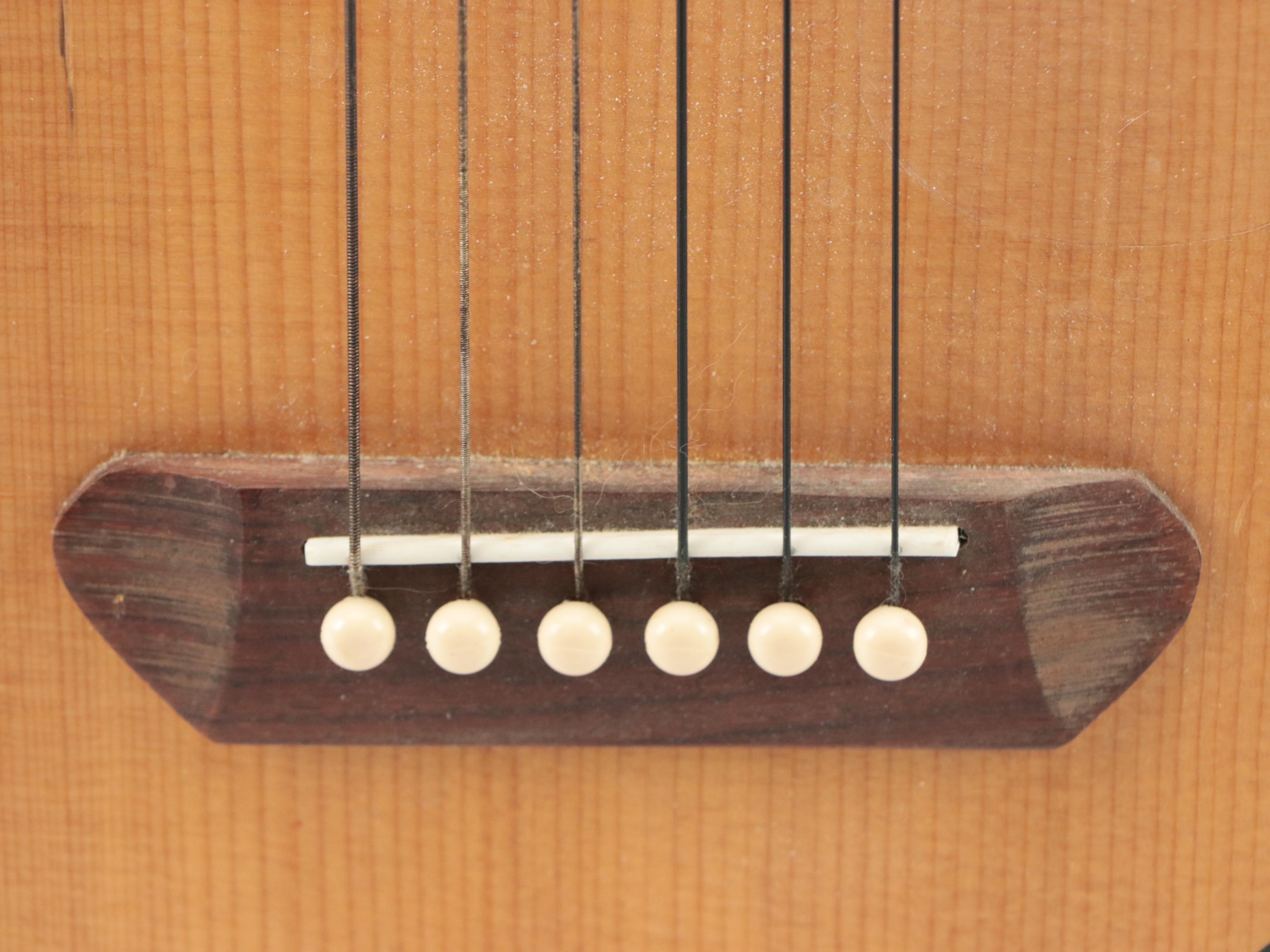 Hand-Crafted Vagabond Standard Steel String Travel Guitar with Protective Bag