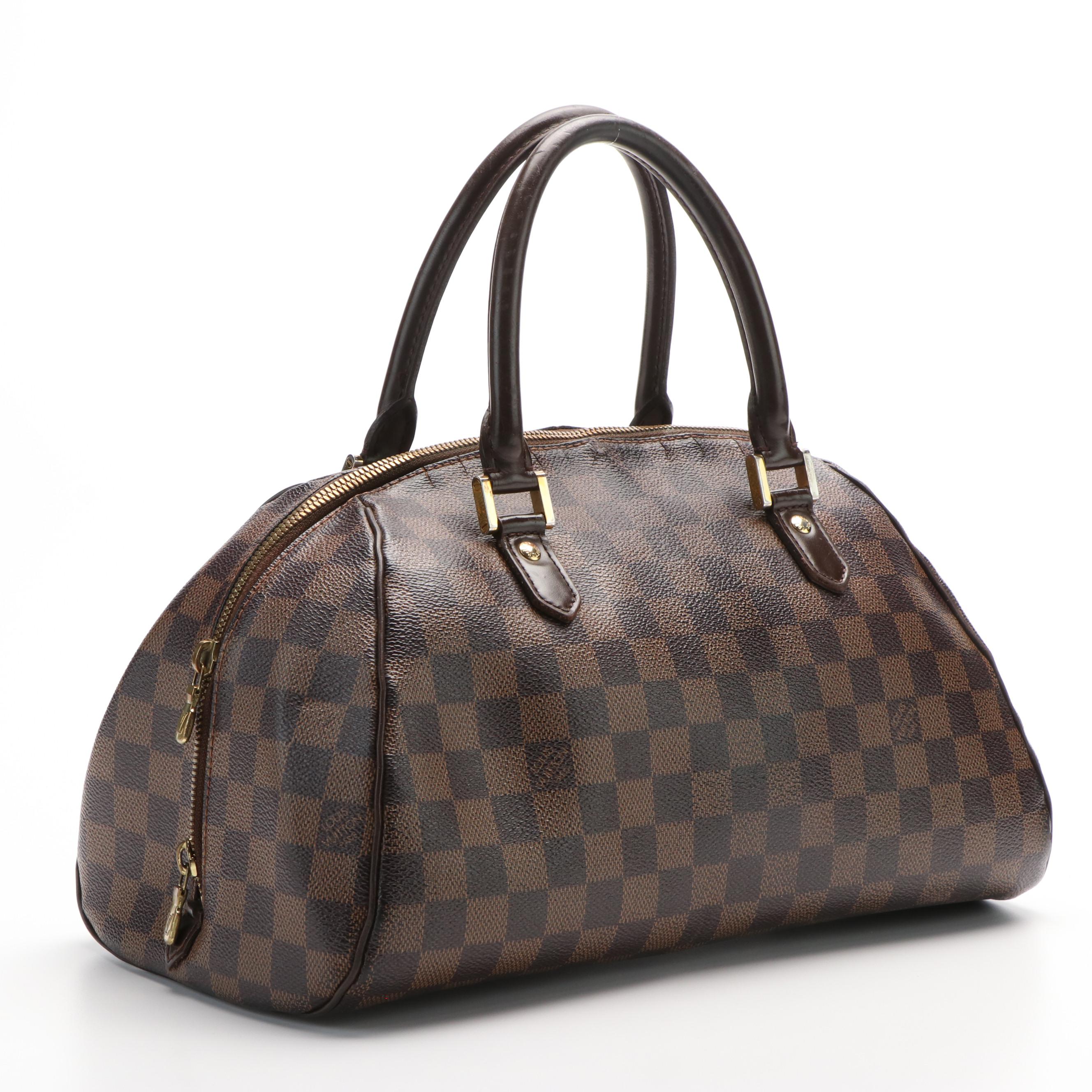 Louis Vuitton  Ribera Damier Ebene Canvas Handbag