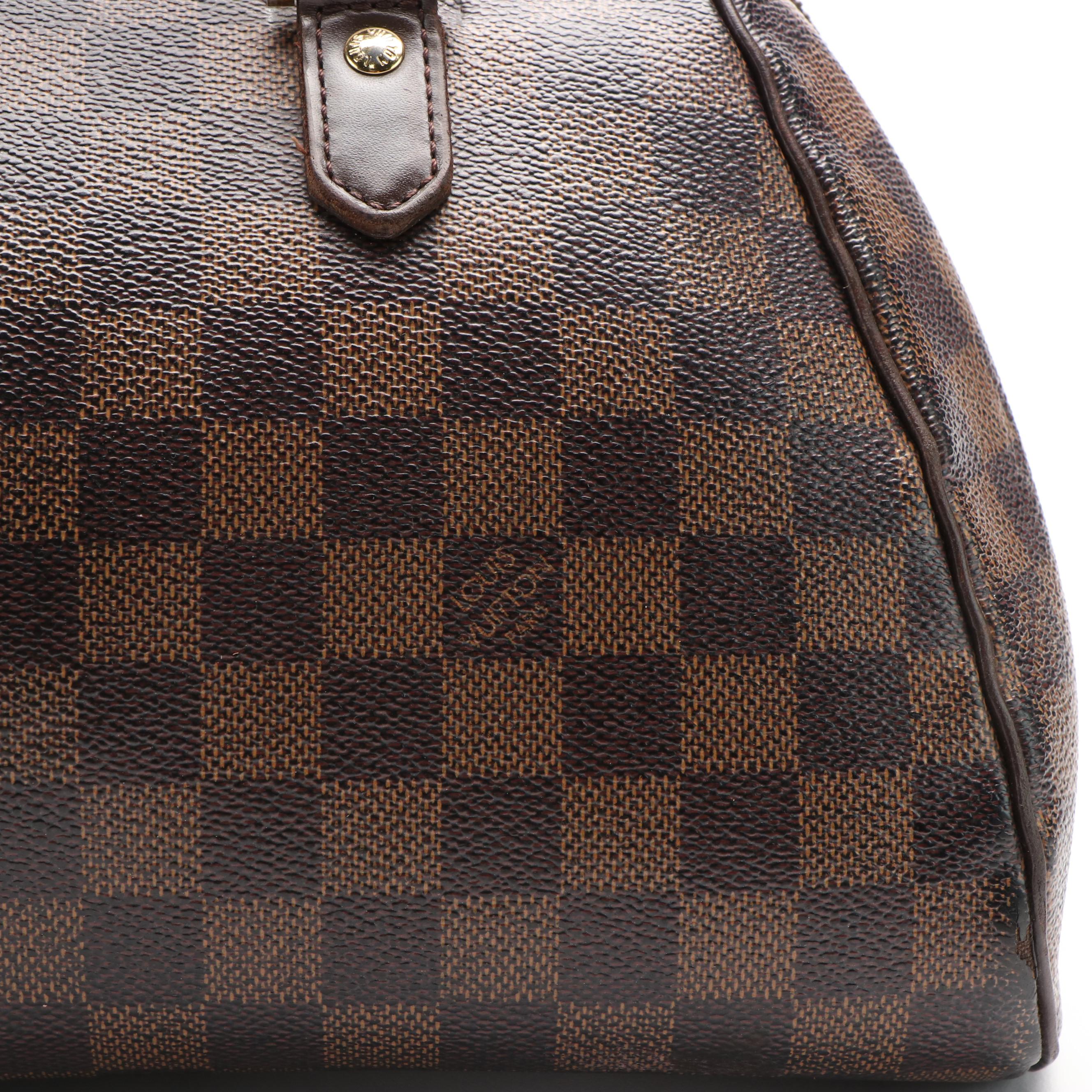 Louis Vuitton  Ribera Damier Ebene Canvas Handbag