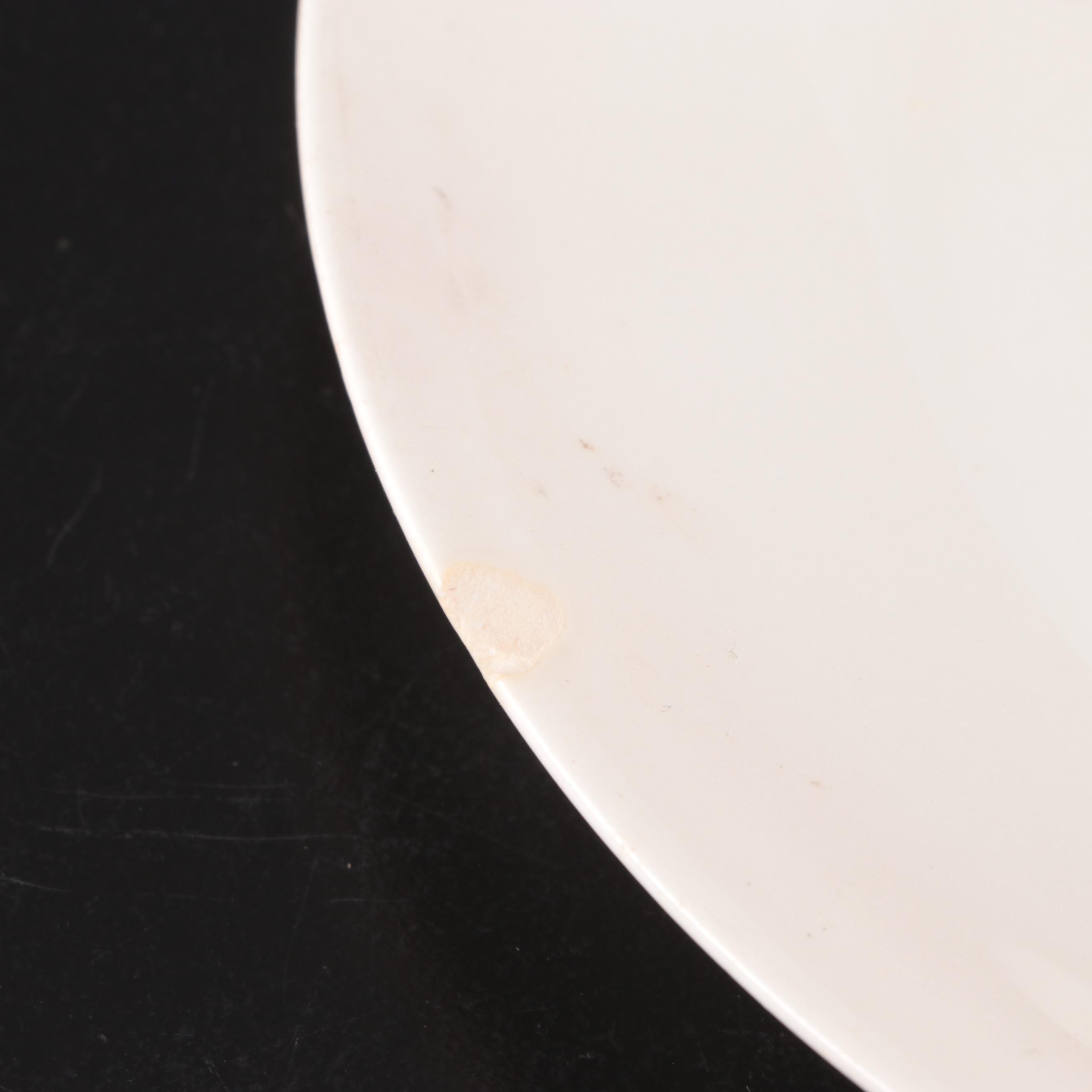 Hall "Chinese Red" Sundial Casserole Dish with Scandinavian Dinnerware