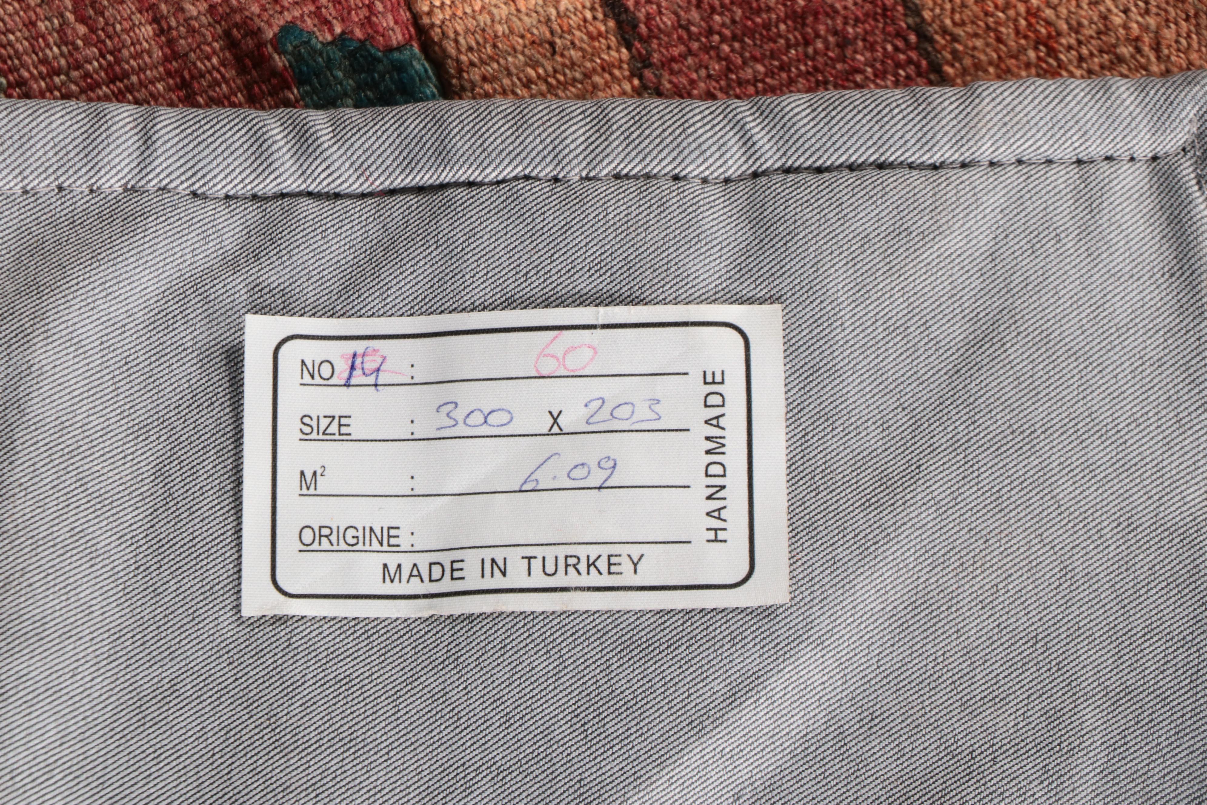 6'8 x 9'10 Handmade Turkish Pieced Patchwork Area Rug