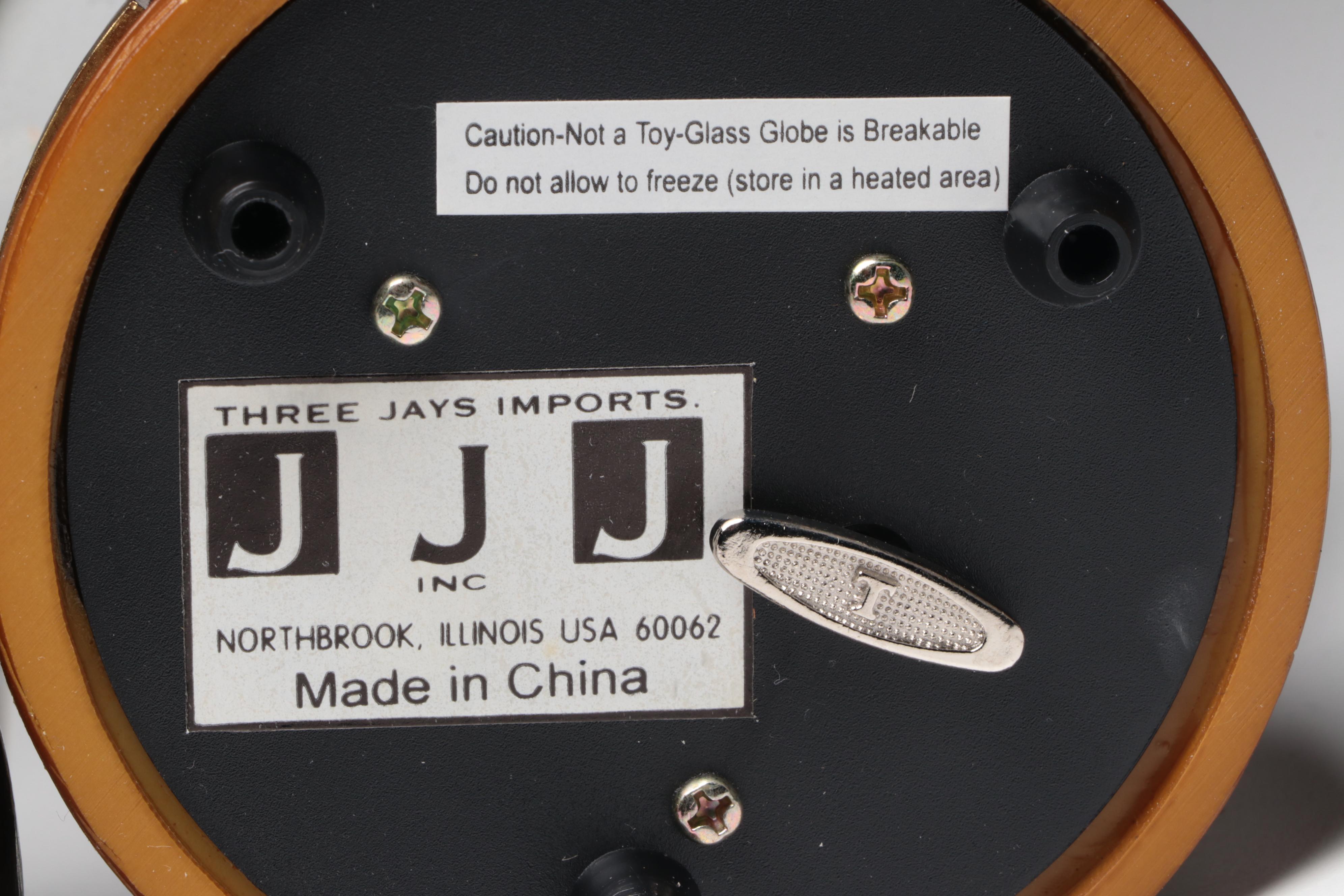 Saks Fifth Avenue and Three Jays Imports City Musical Snow Globe Collection