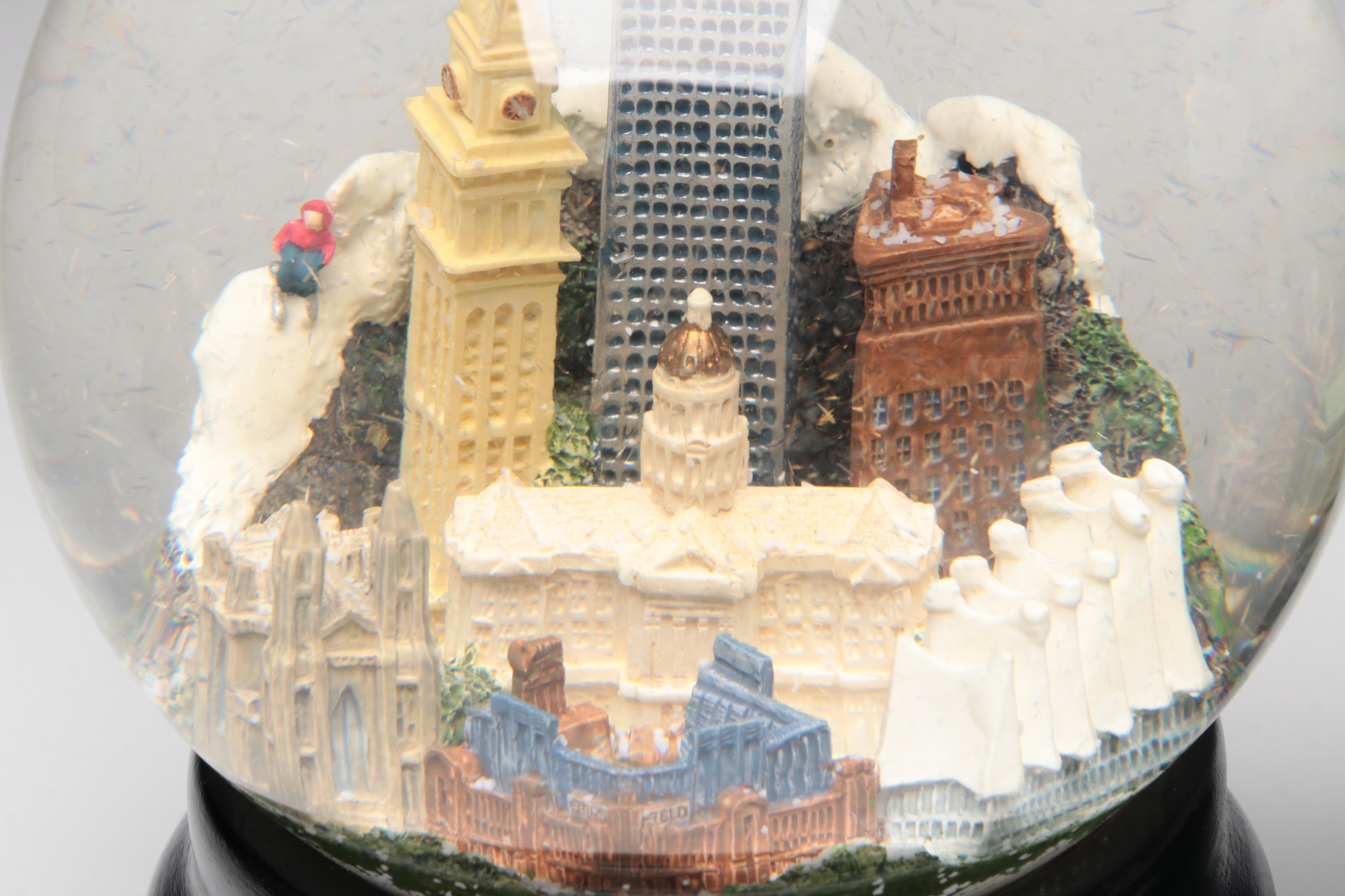 Saks Fifth Avenue and Three Jays Imports City Musical Snow Globe Collection