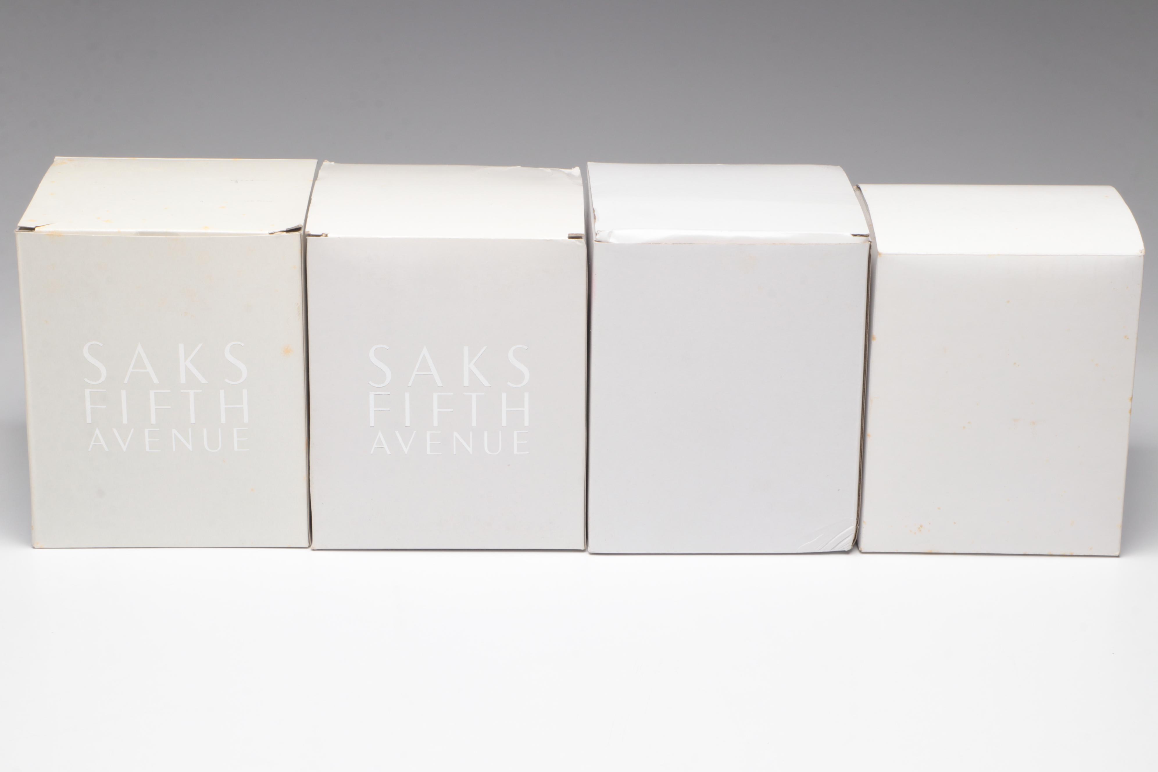 Saks Fifth Avenue and Three Jays Imports City Musical Snow Globe Collection