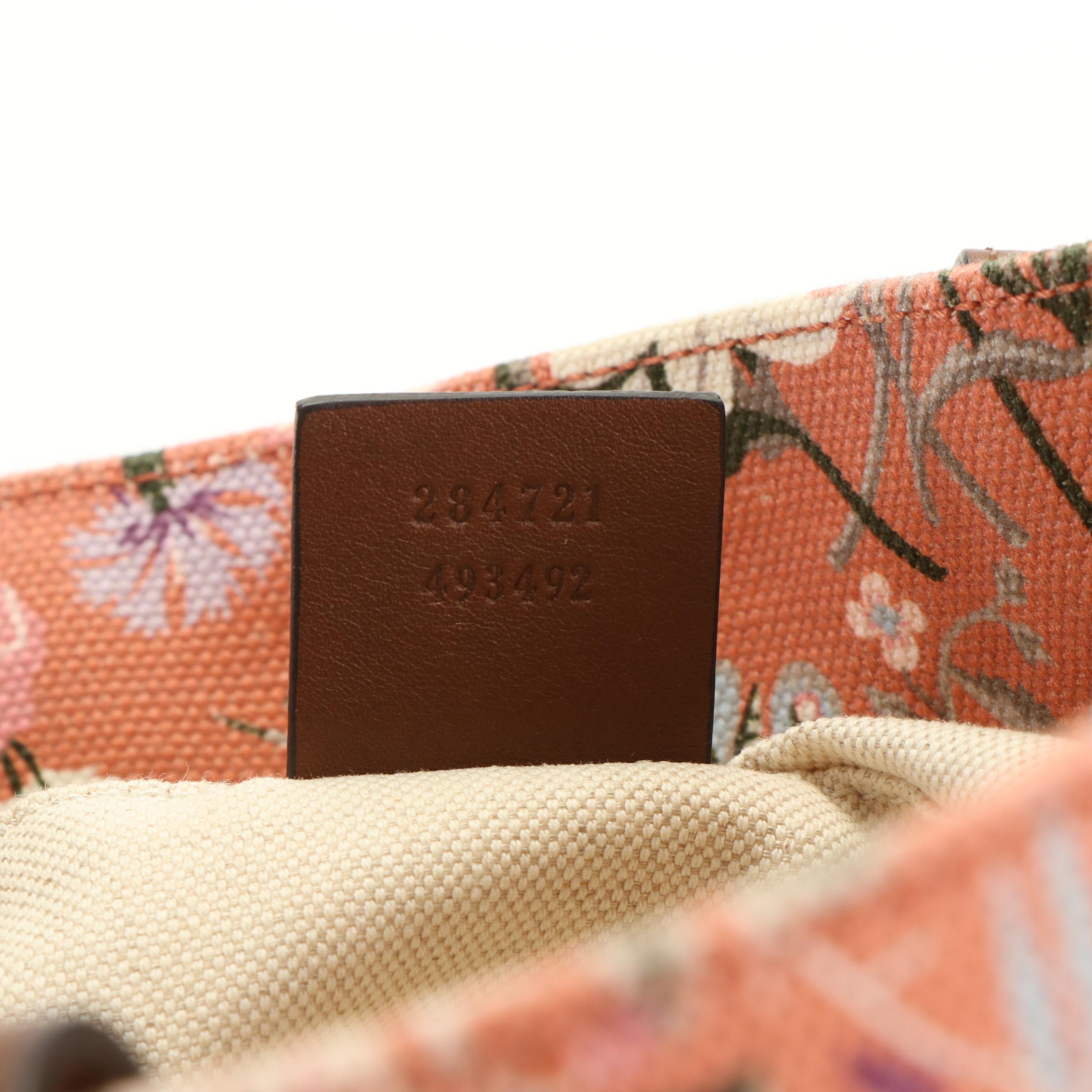 Gucci Multicolor Floral Canvas Kids Tote