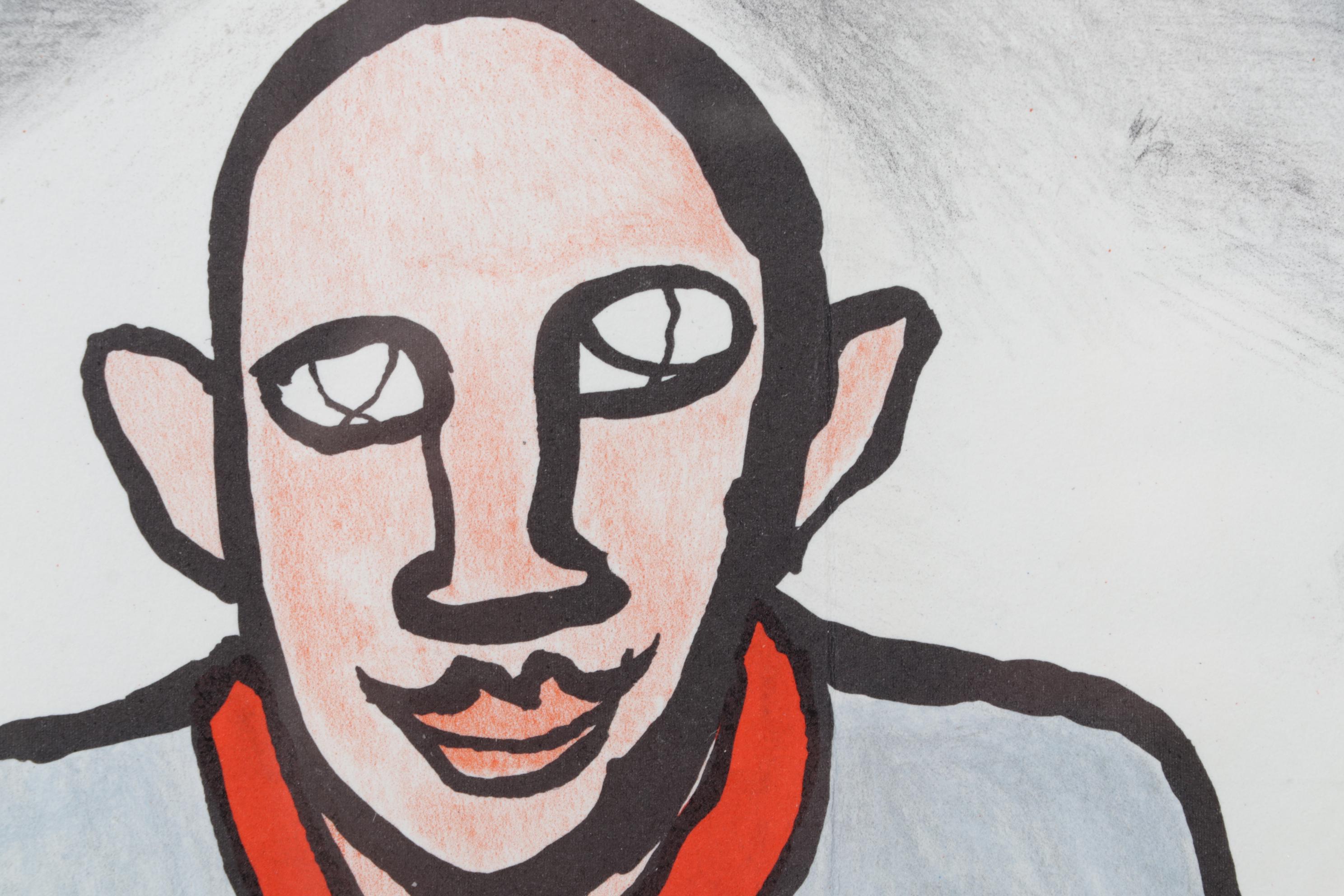 Alexander Calder Double-Page Color Lithograph for "Derrière le Miroir," 1975