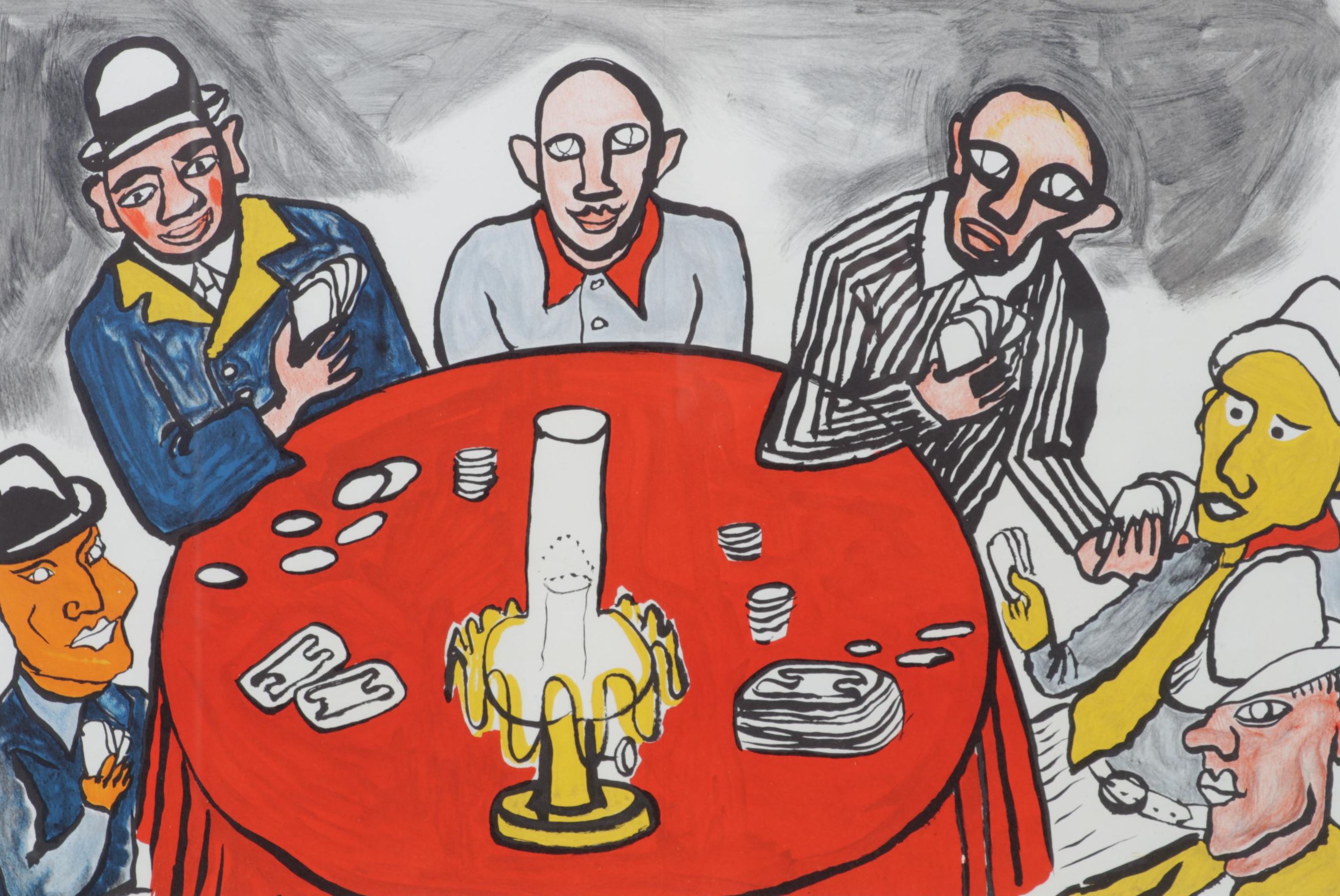 Alexander Calder Double-Page Color Lithograph for "Derrière le Miroir," 1975