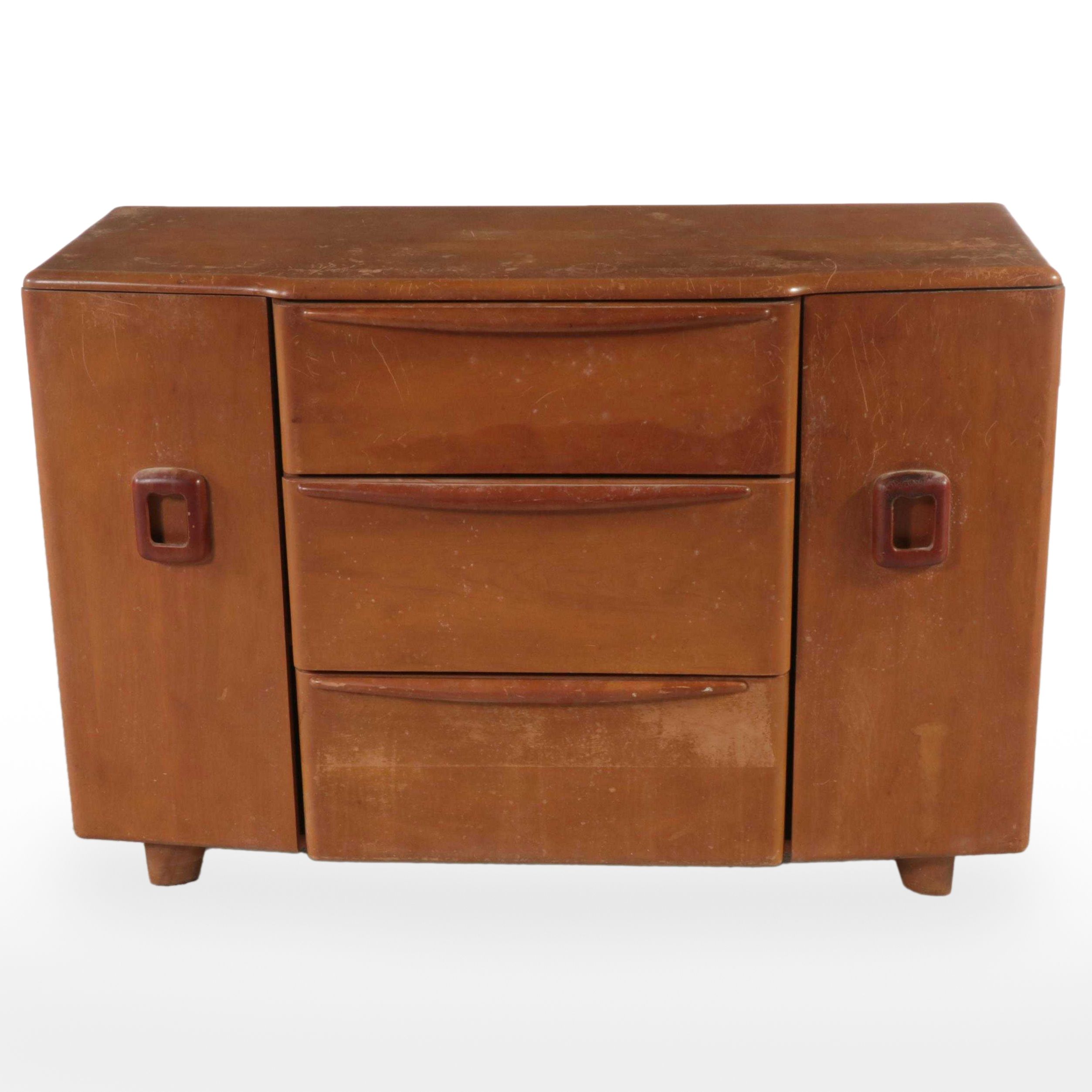 HeywoodWakefield Mid Century Modern ThreeDrawer Credenza EBTH