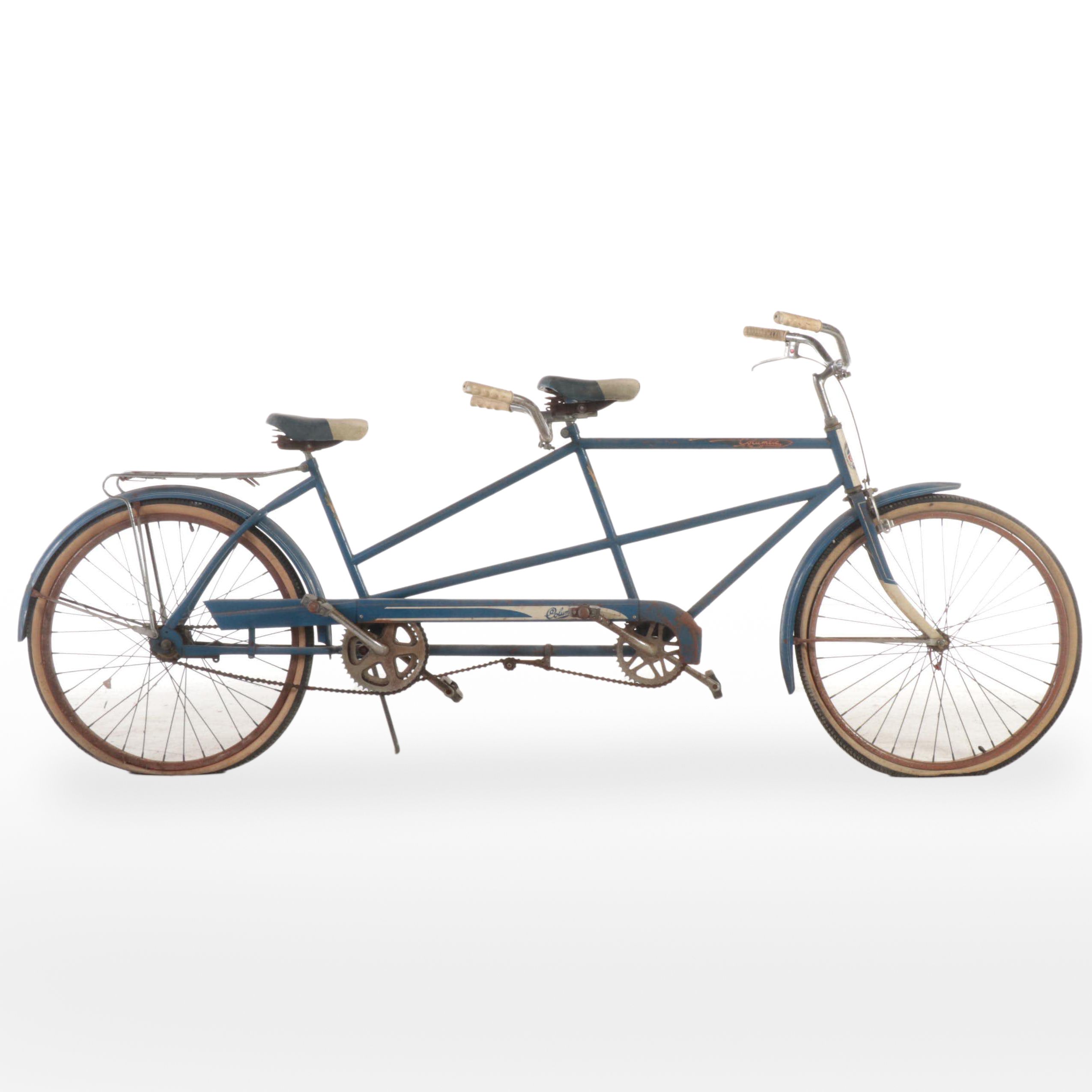 Columbia Tandem Bicycle, Mid-20th Century