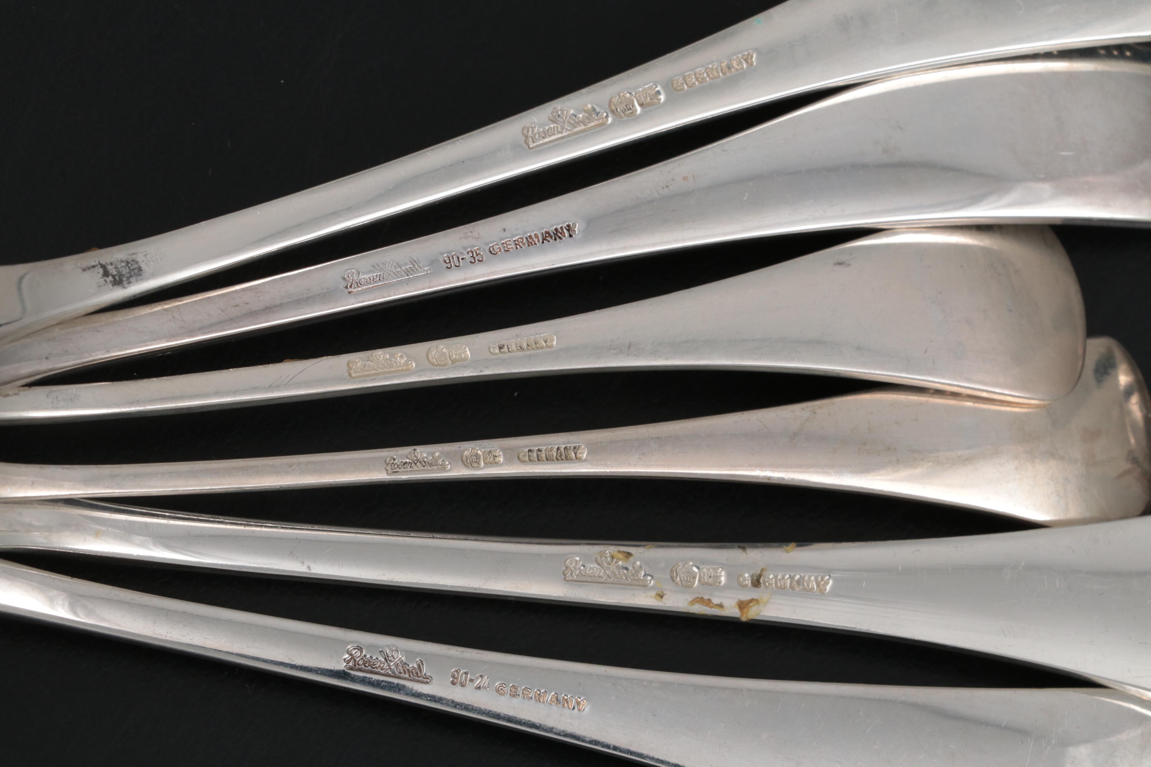 Rosenthal Romance Sterling Silver Flatware and Serving Utensils