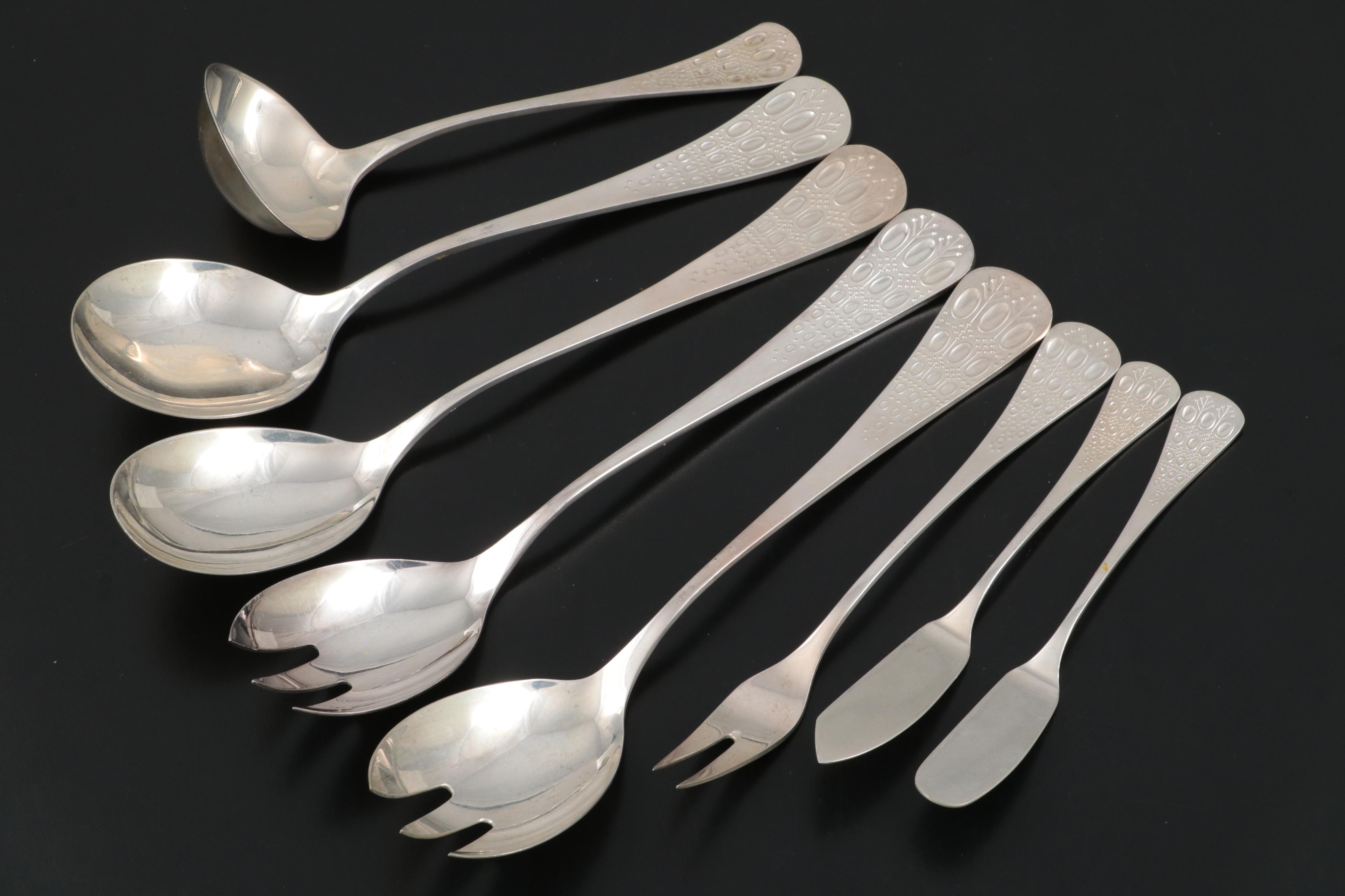 Rosenthal Romance Sterling Silver Flatware and Serving Utensils