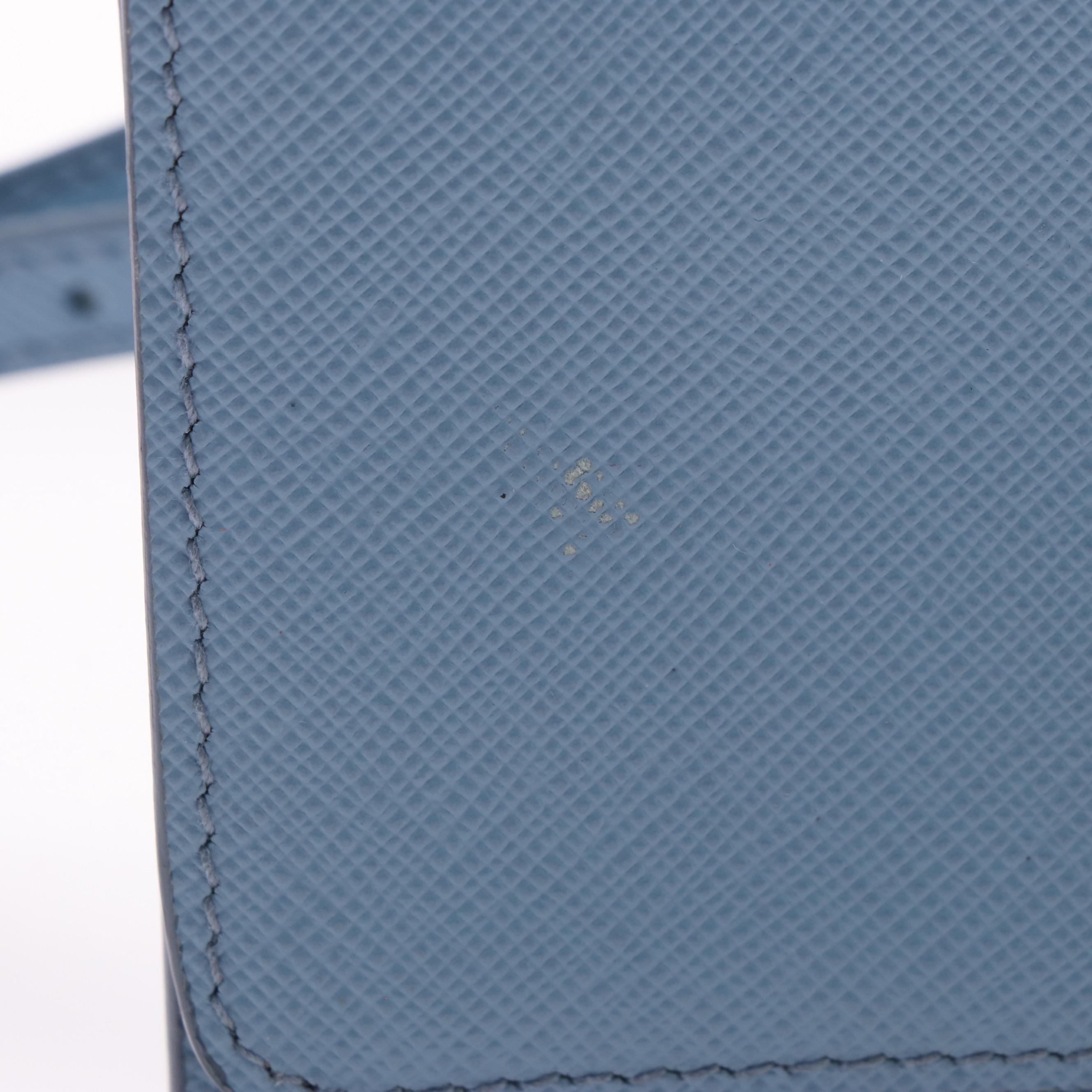 Prada Saffiano Lux Flap Crossbody Bag